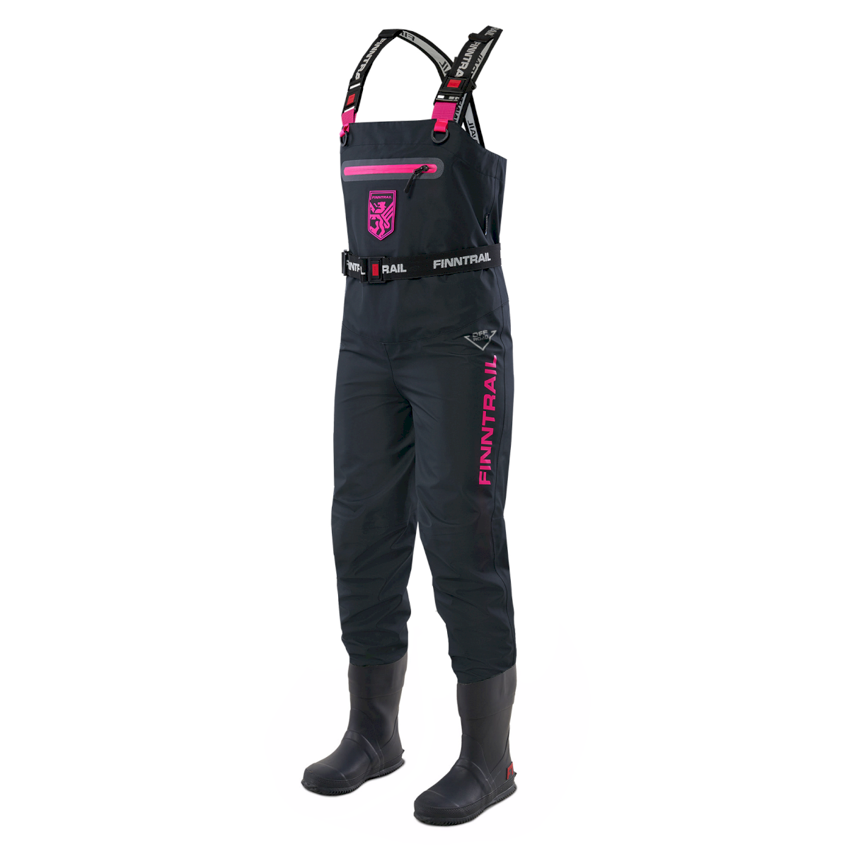 Kombinezoninės bridkelnės Finntrail Waders RachelBF Graphite