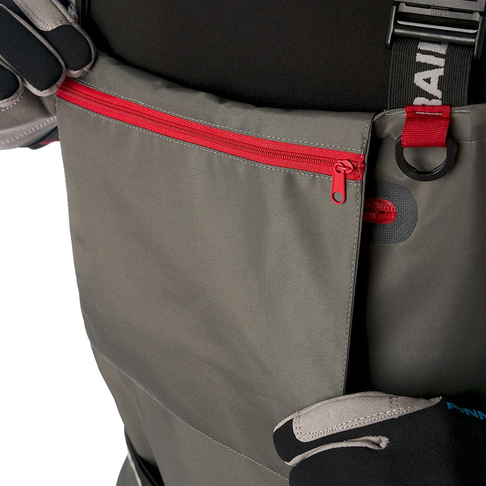 Kombinezoninės bridkelnės Finntrail Waders Wademan Grey