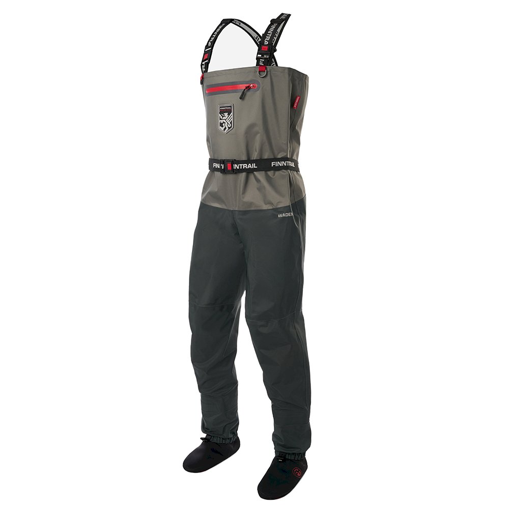 Kombinezoninės bridkelnės Finntrail Waders Wademan Grey
