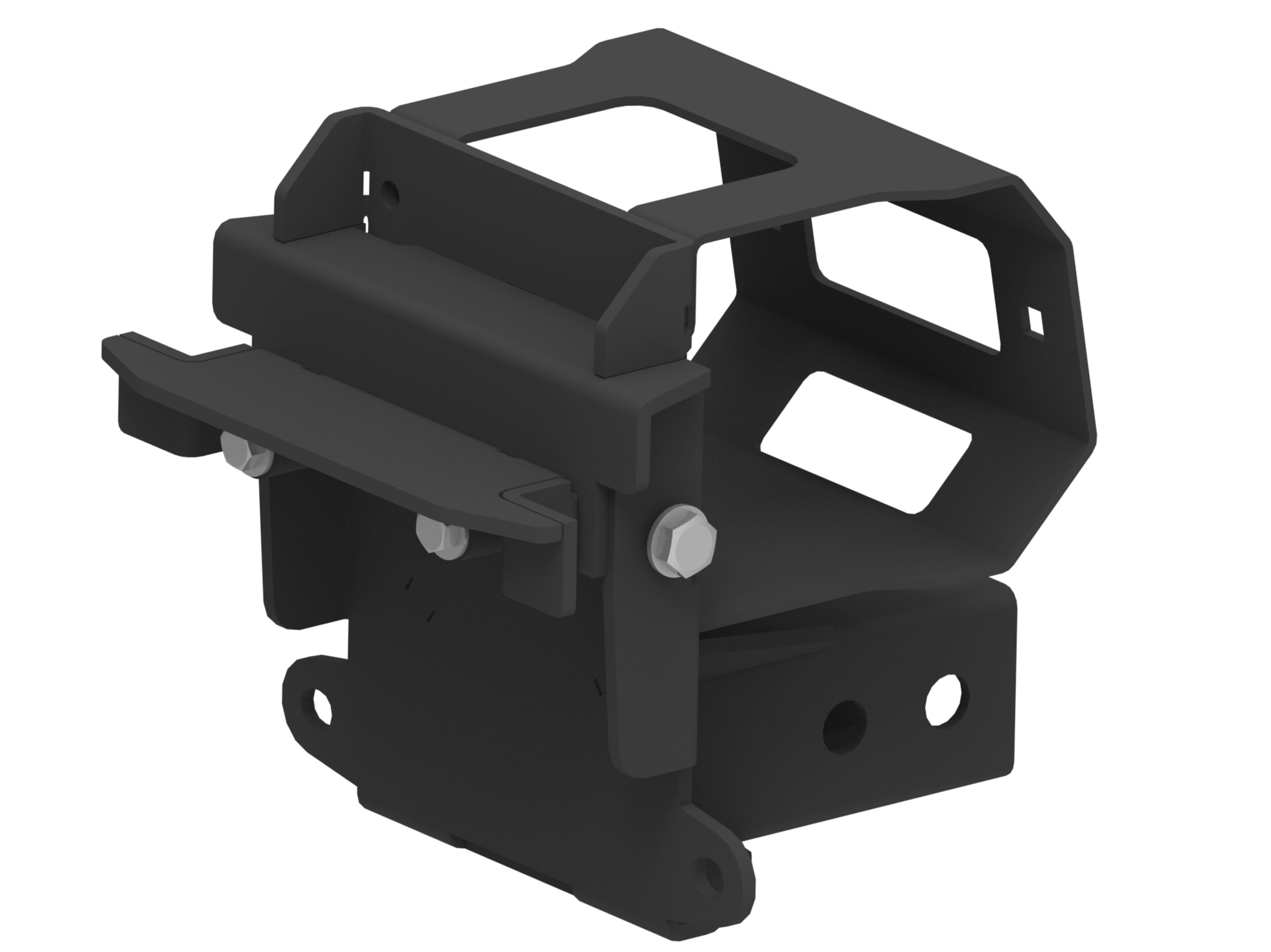 Rear Winch Mounting Kit with 2-inch hitch receiver: LONCIN XWOLF 700; LONCIN XWOLF 550 (2024+)