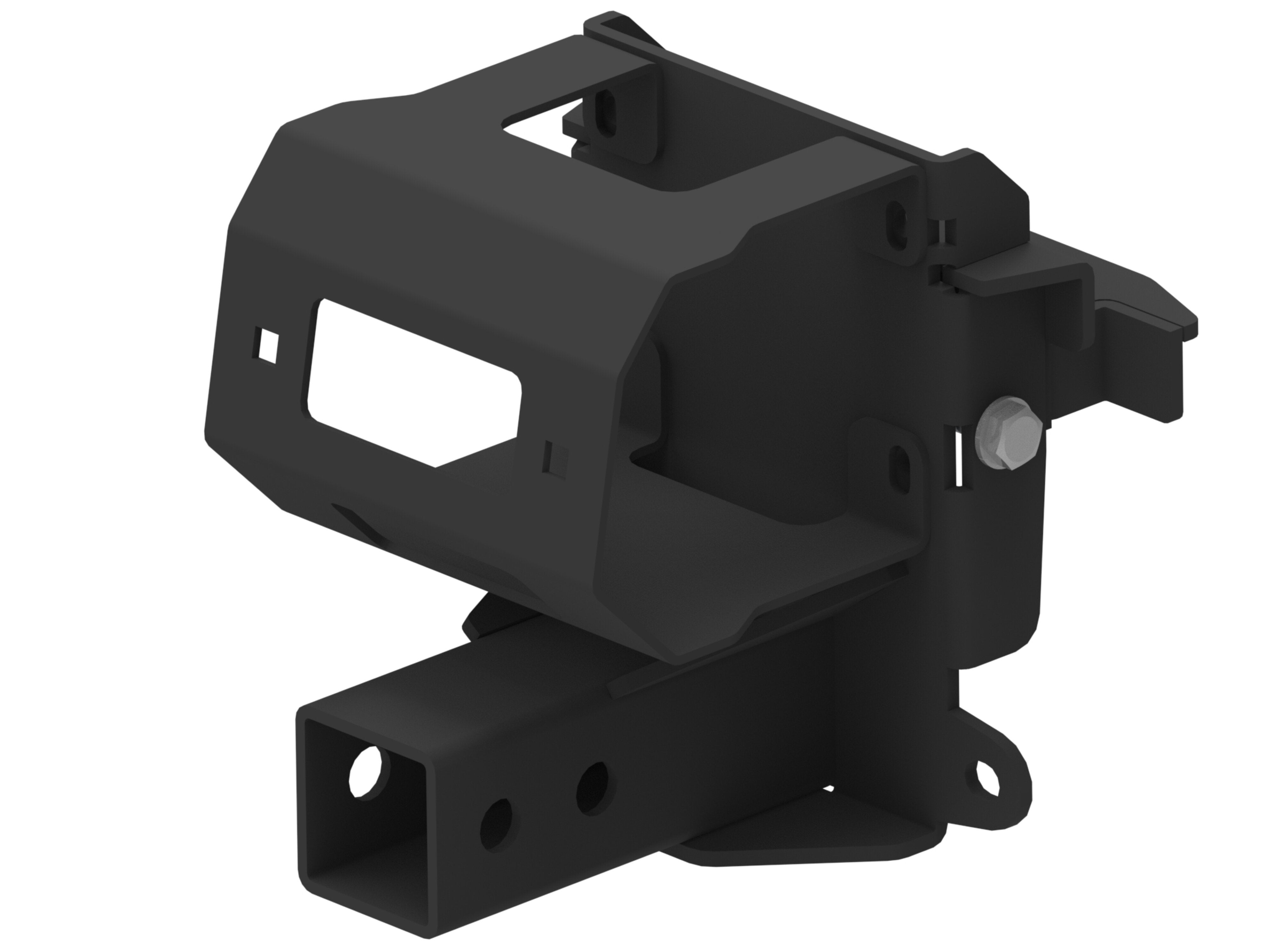 Rear Winch Mounting Kit with 2-inch hitch receiver: LONCIN XWOLF 700; LONCIN XWOLF 550 (2024+)
