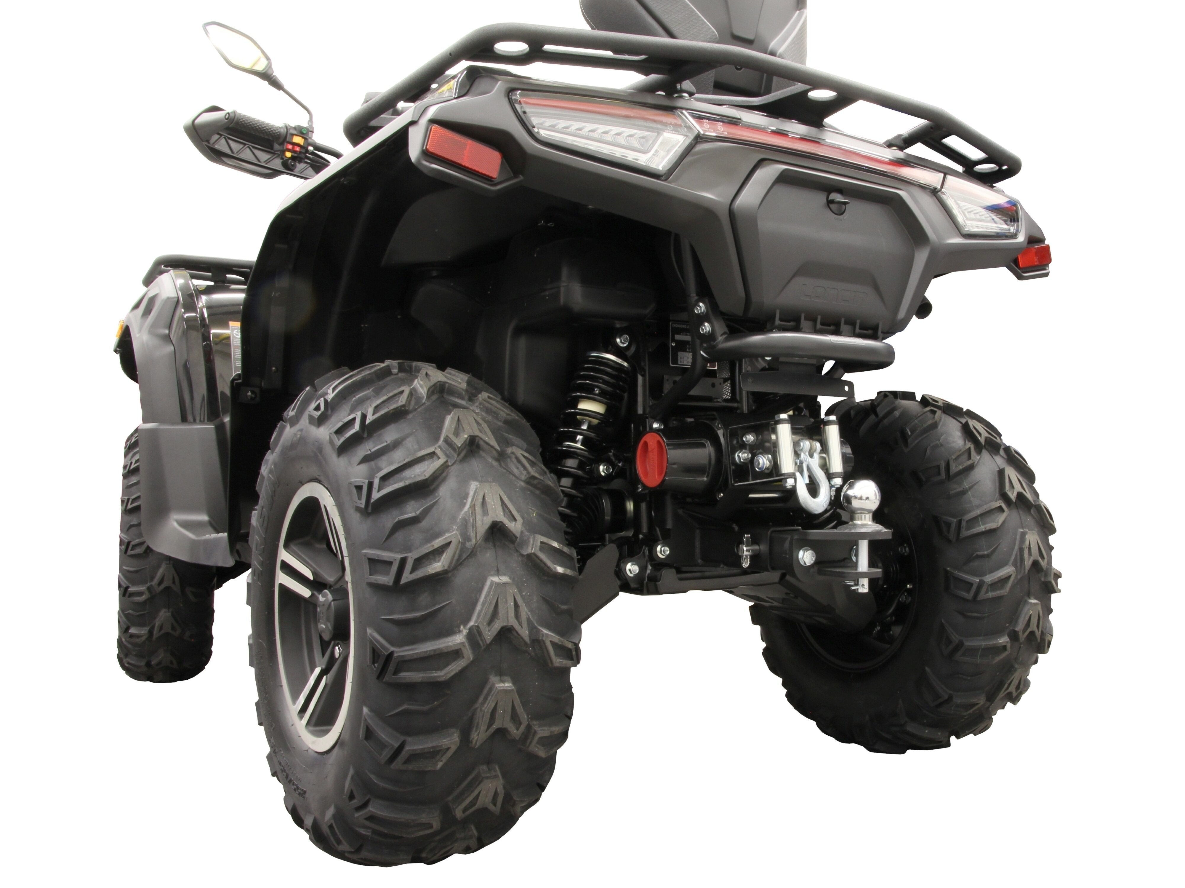 Rear Winch Mounting Kit with 2-inch hitch receiver: LONCIN XWOLF 700; LONCIN XWOLF 550 (2024+)