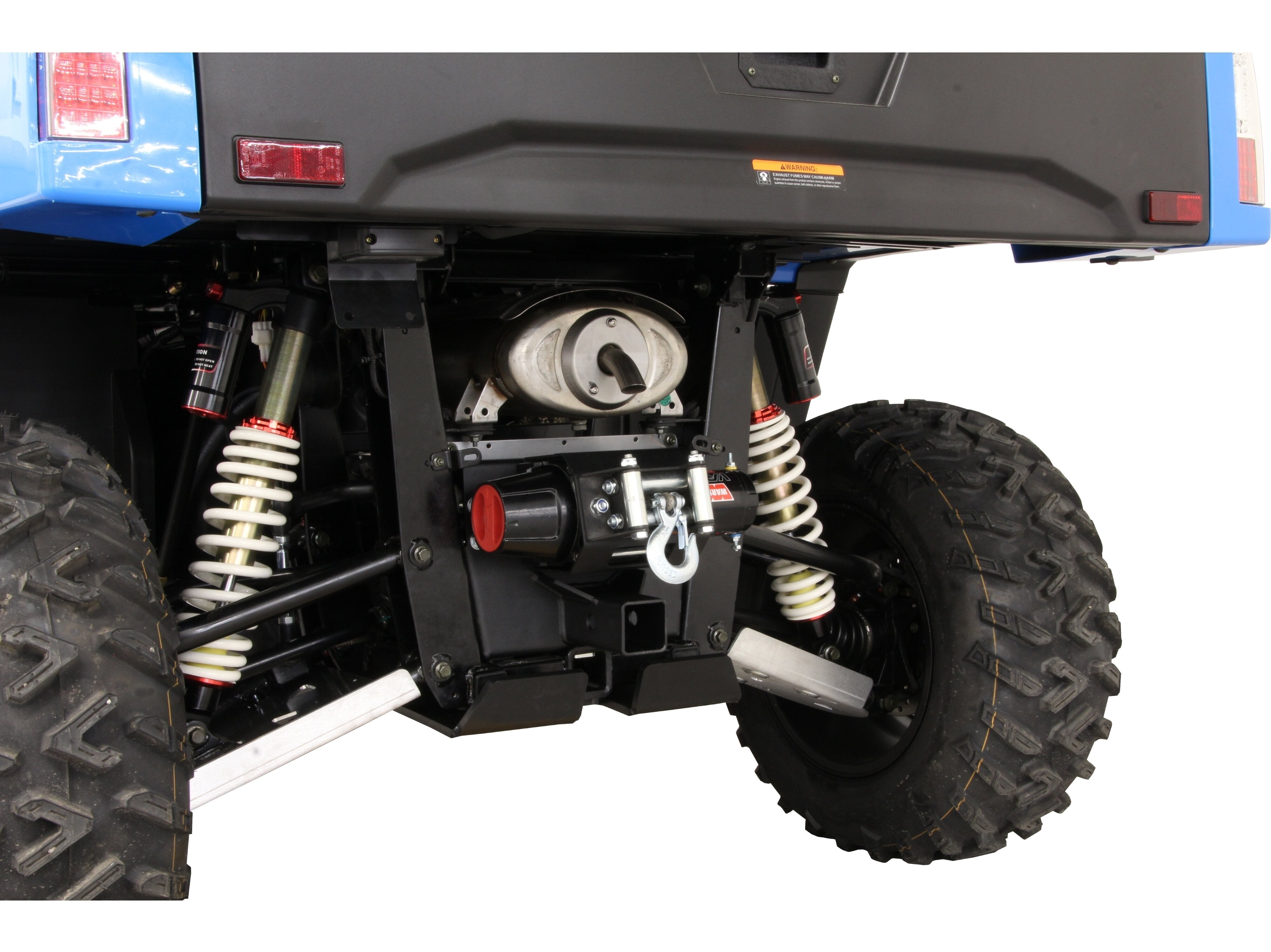 Galinės gervės montavimo komplektas su 2 colių jungtimi: Trapper 550 UTV; HISUN 550 UTV