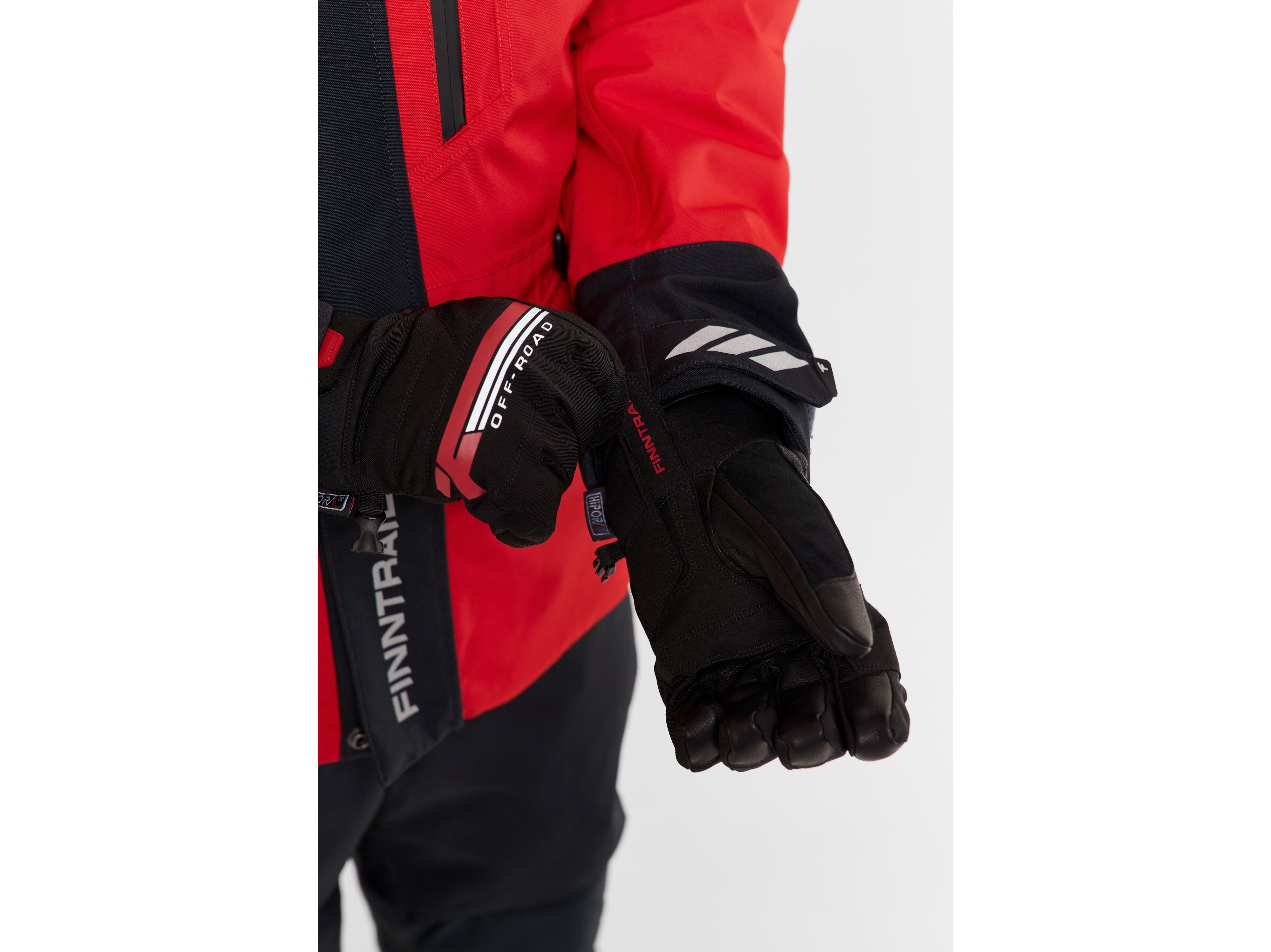Gloves GT GreyRed