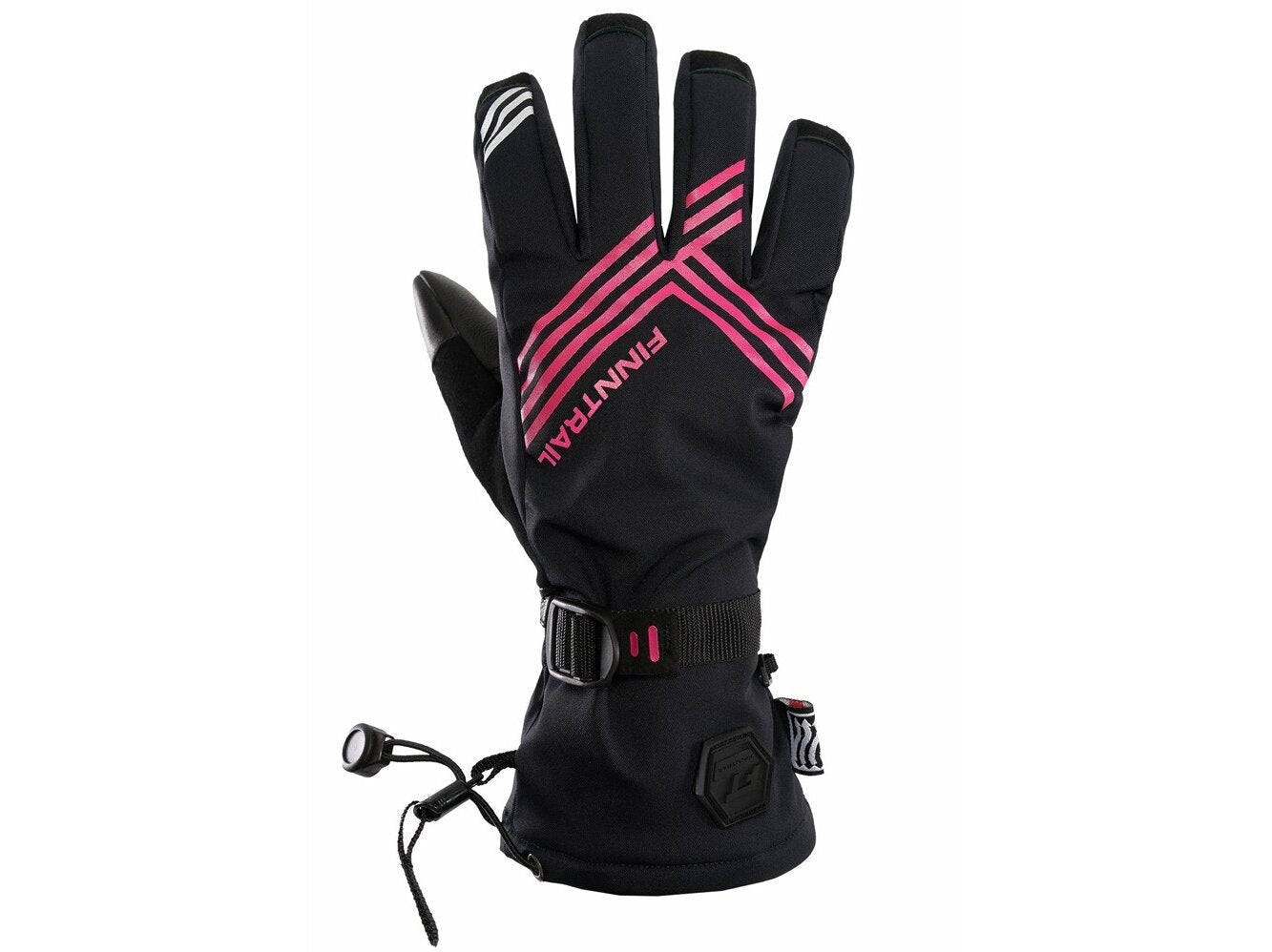 Gloves Wintersport GraphitePink