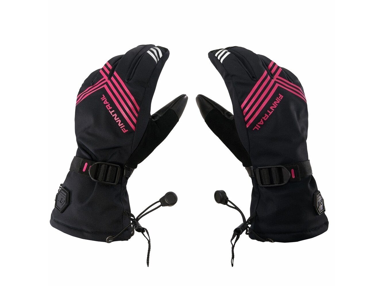 Gloves Wintersport GraphitePink