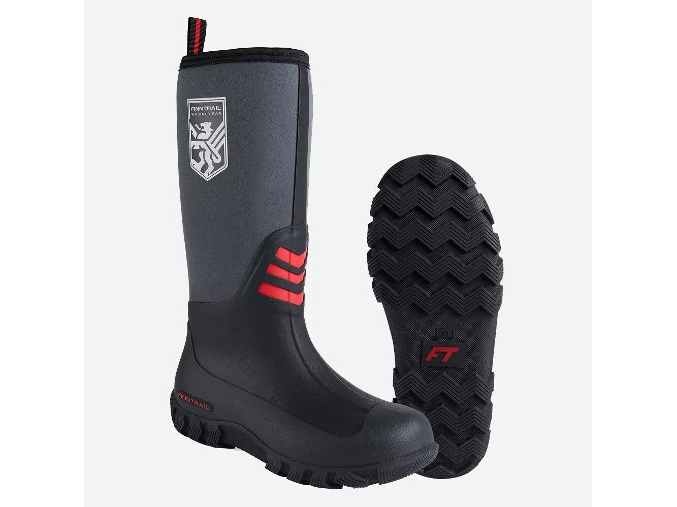 Guminiai Batai Finntrail Outlander Red