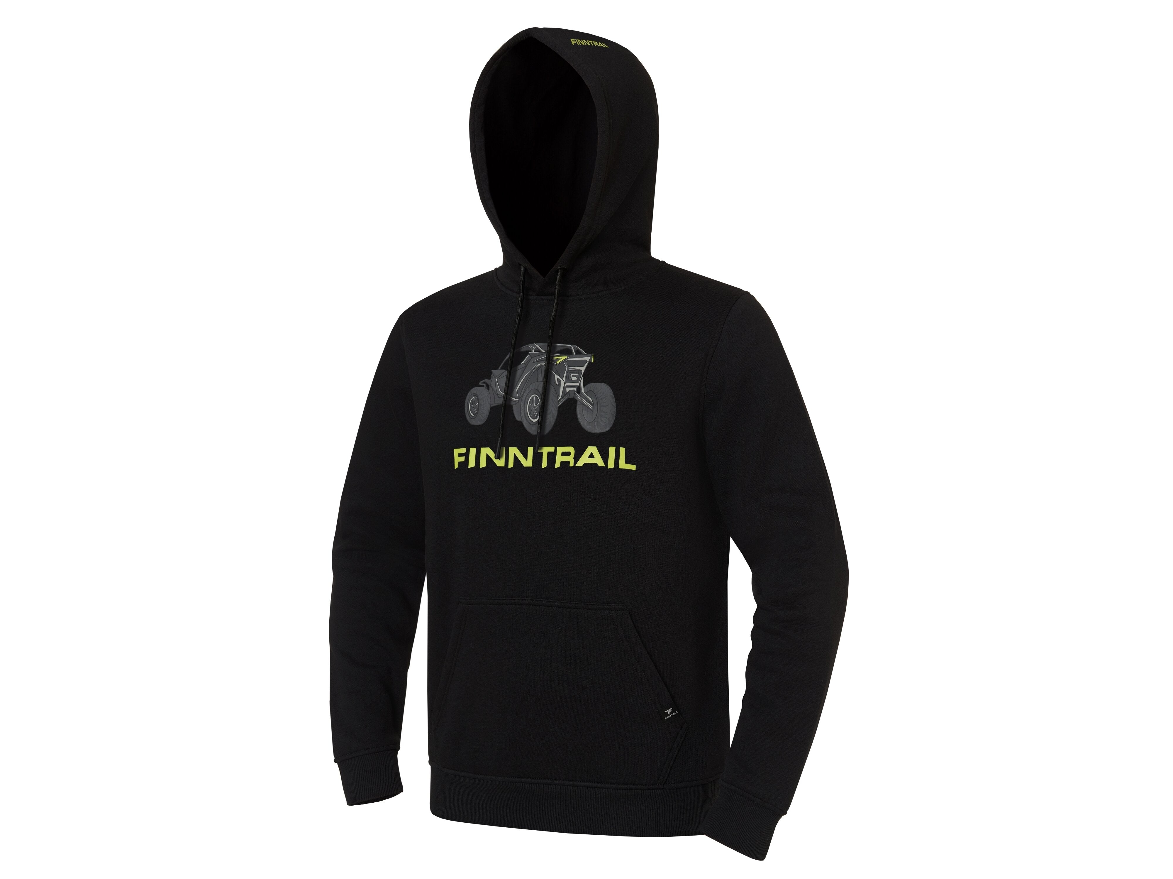 Sweatshirt Finntrail Hoody Buggy BlackYellow