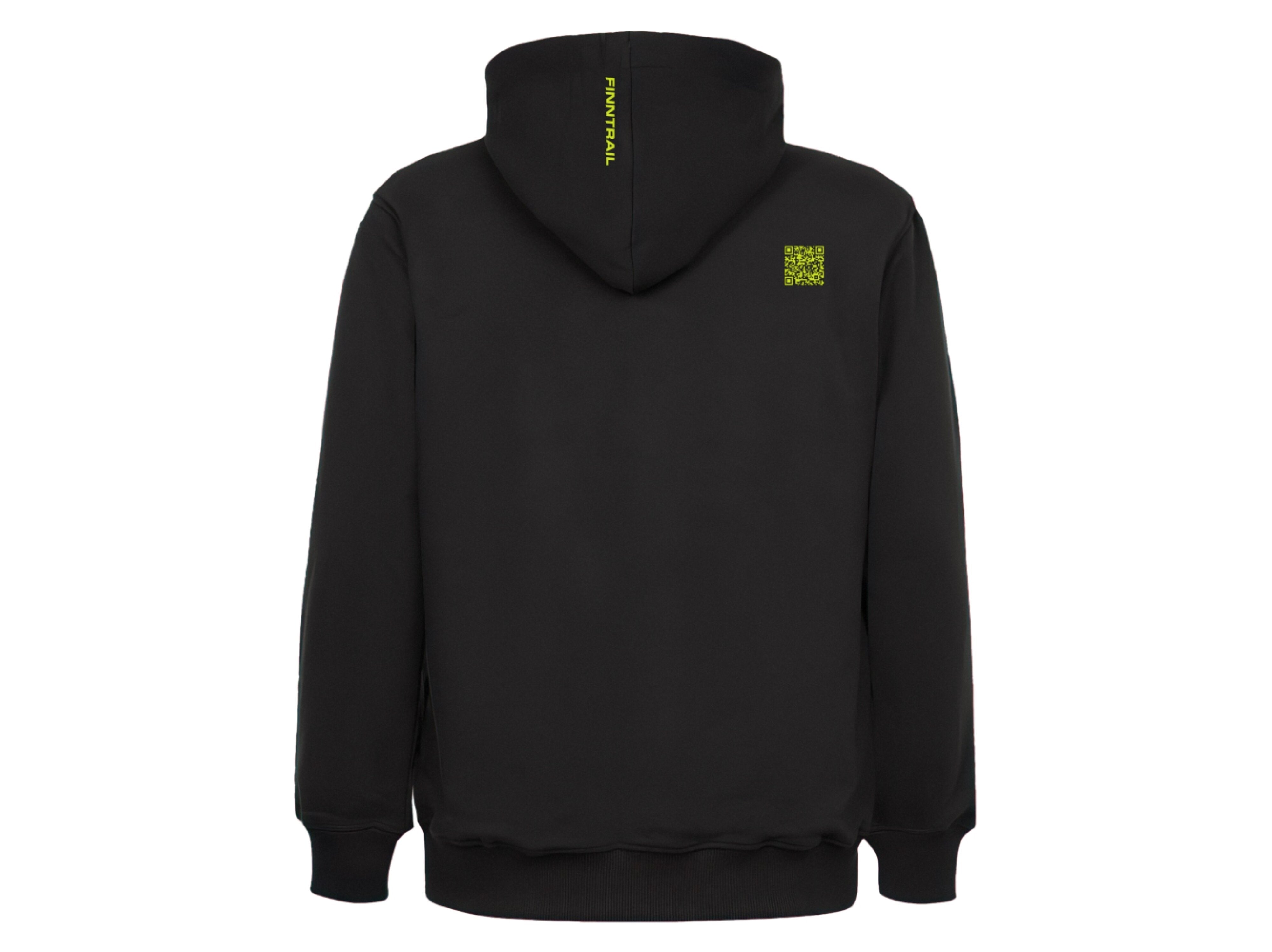 Džemperis Finntrail Hoody LogoQR Black