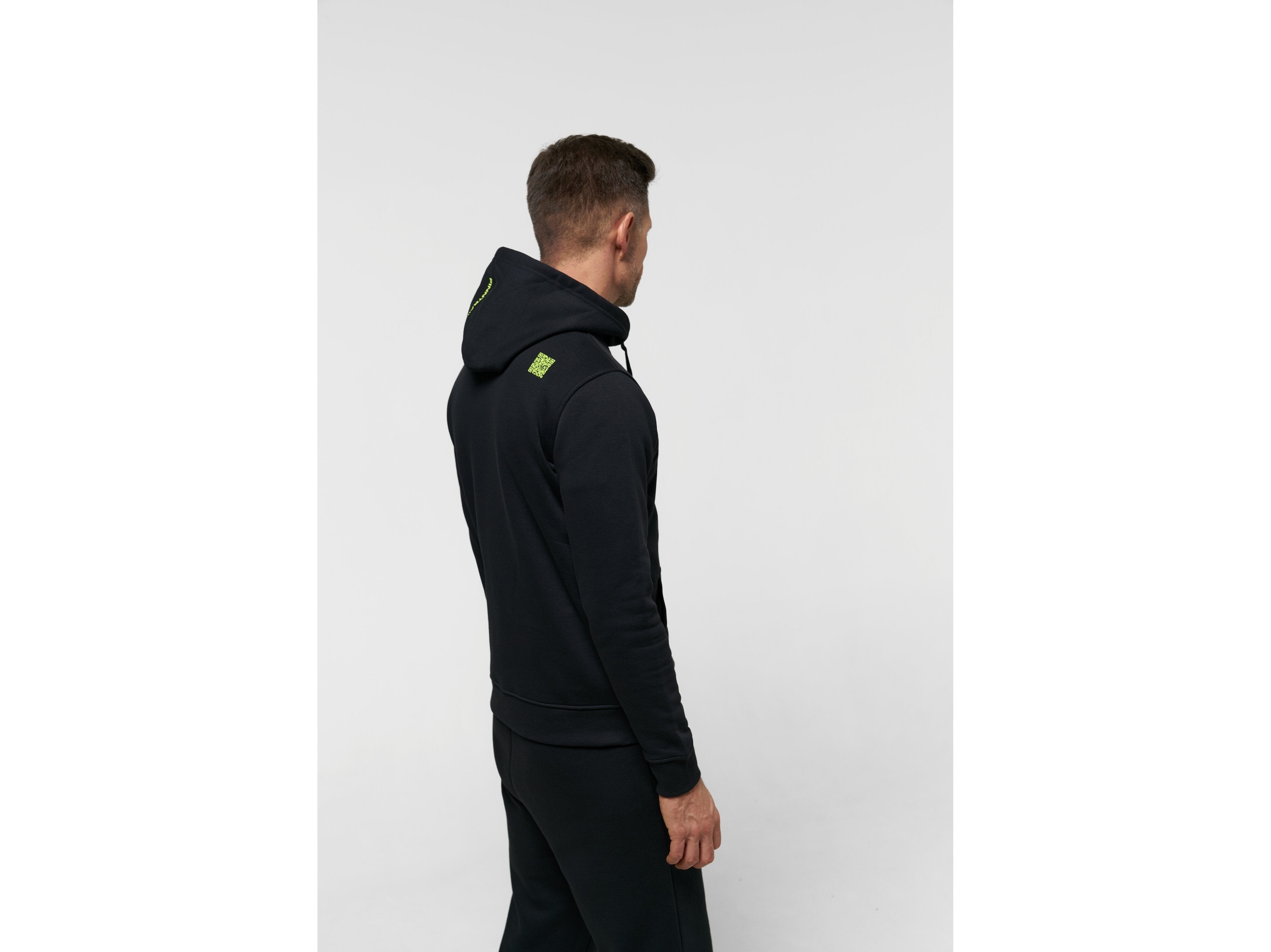 Džemperis Finntrail Hoody LogoQR Black