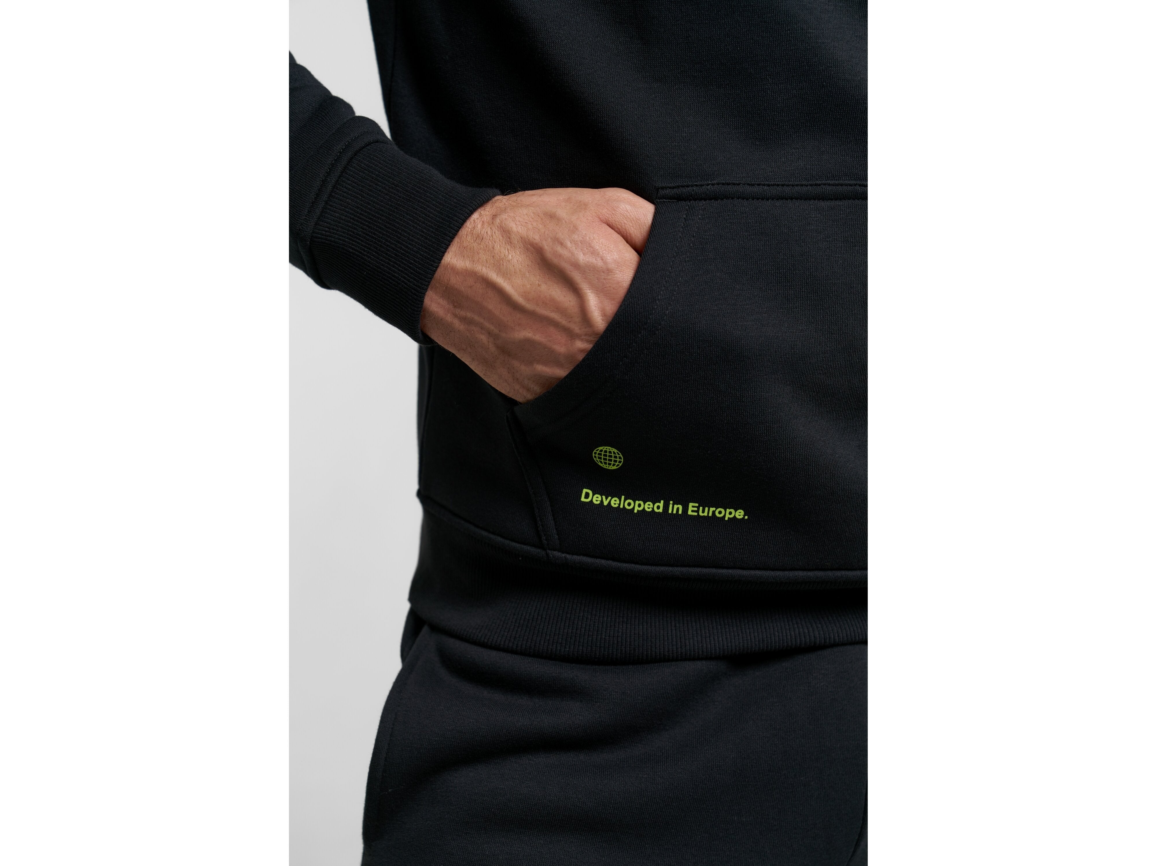 Džemperis Finntrail Hoody LogoQR Black