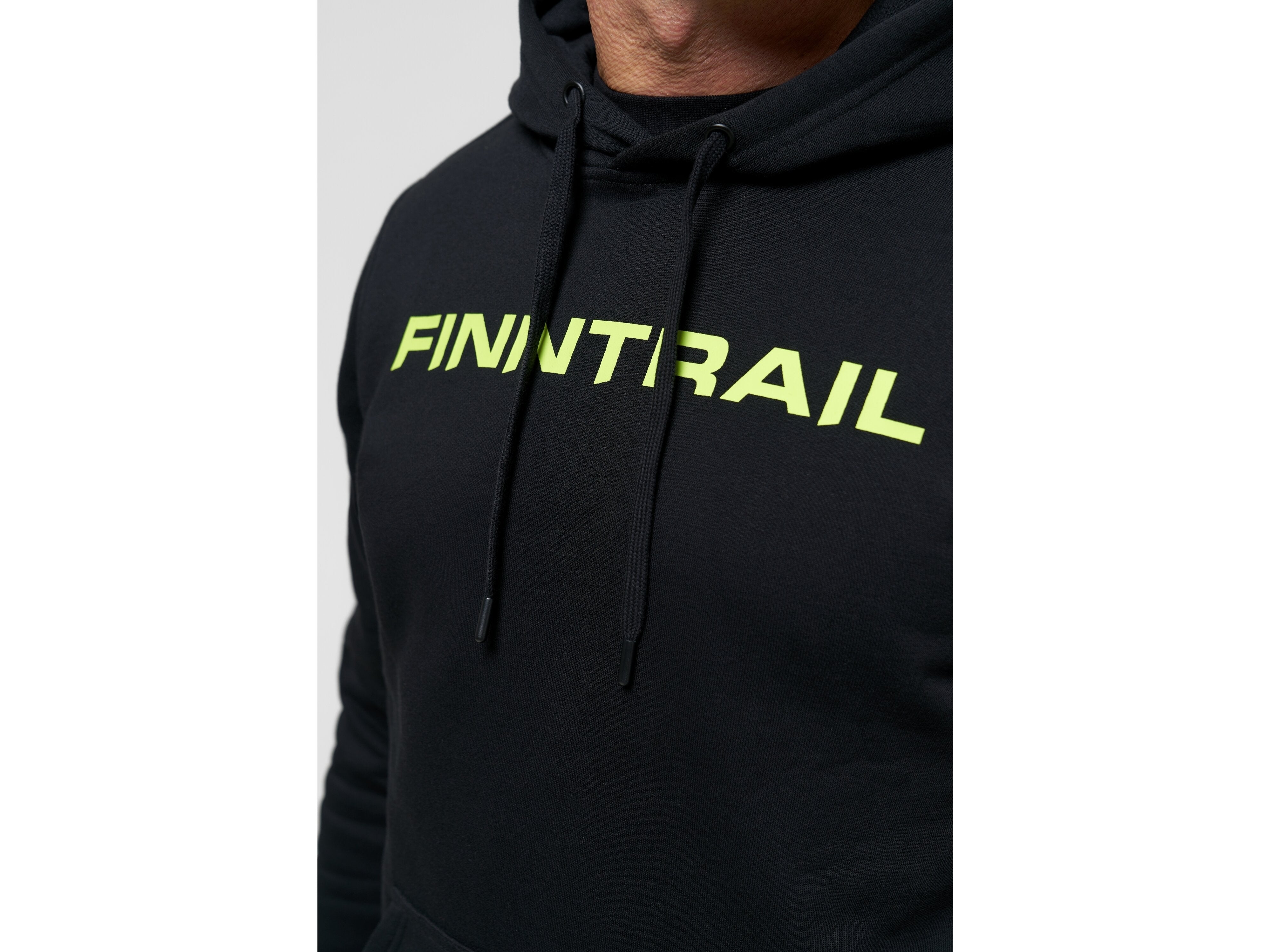Džemperis Finntrail Hoody LogoQR Black