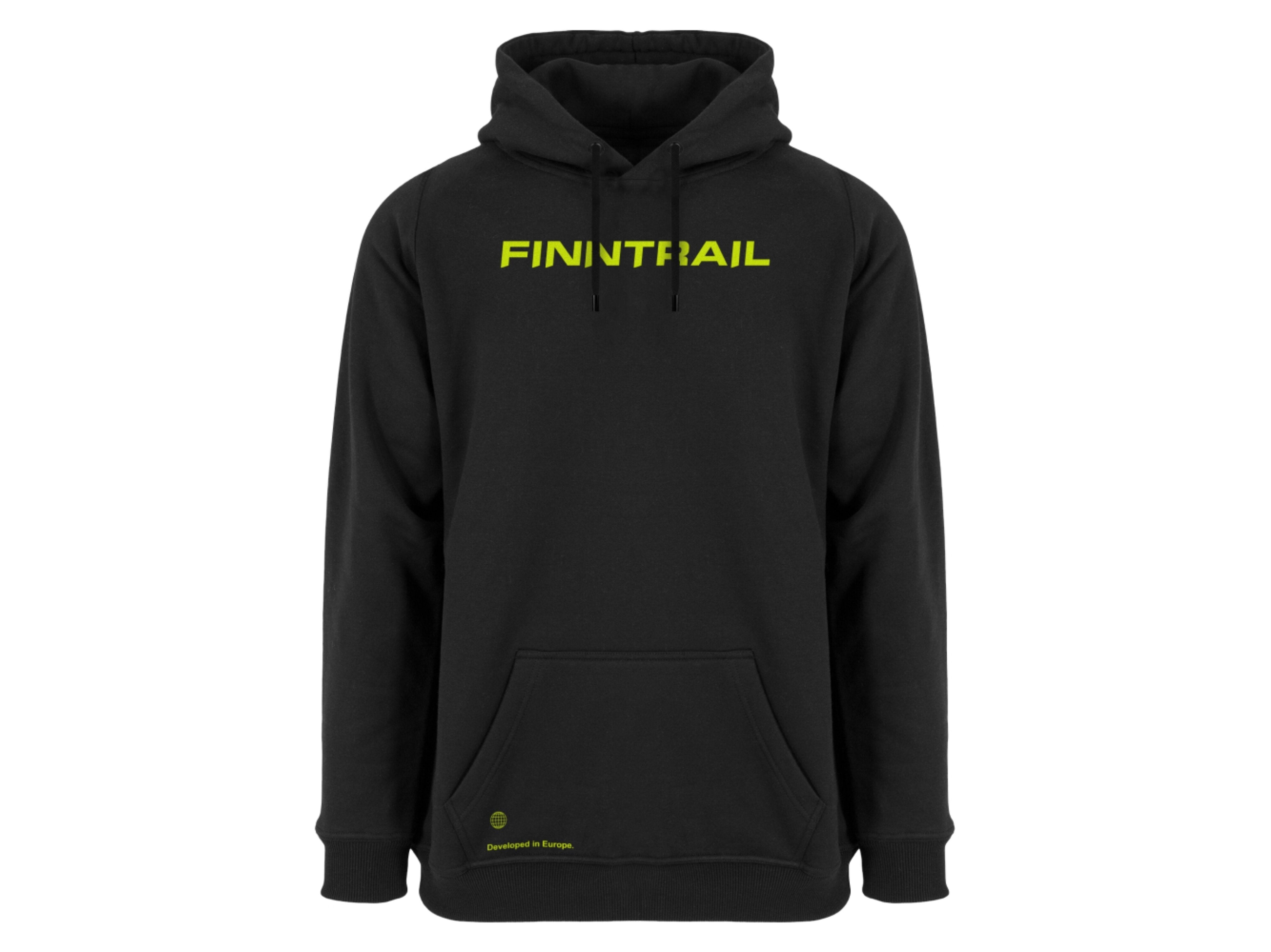 Džemperis Finntrail Hoody LogoQR Black
