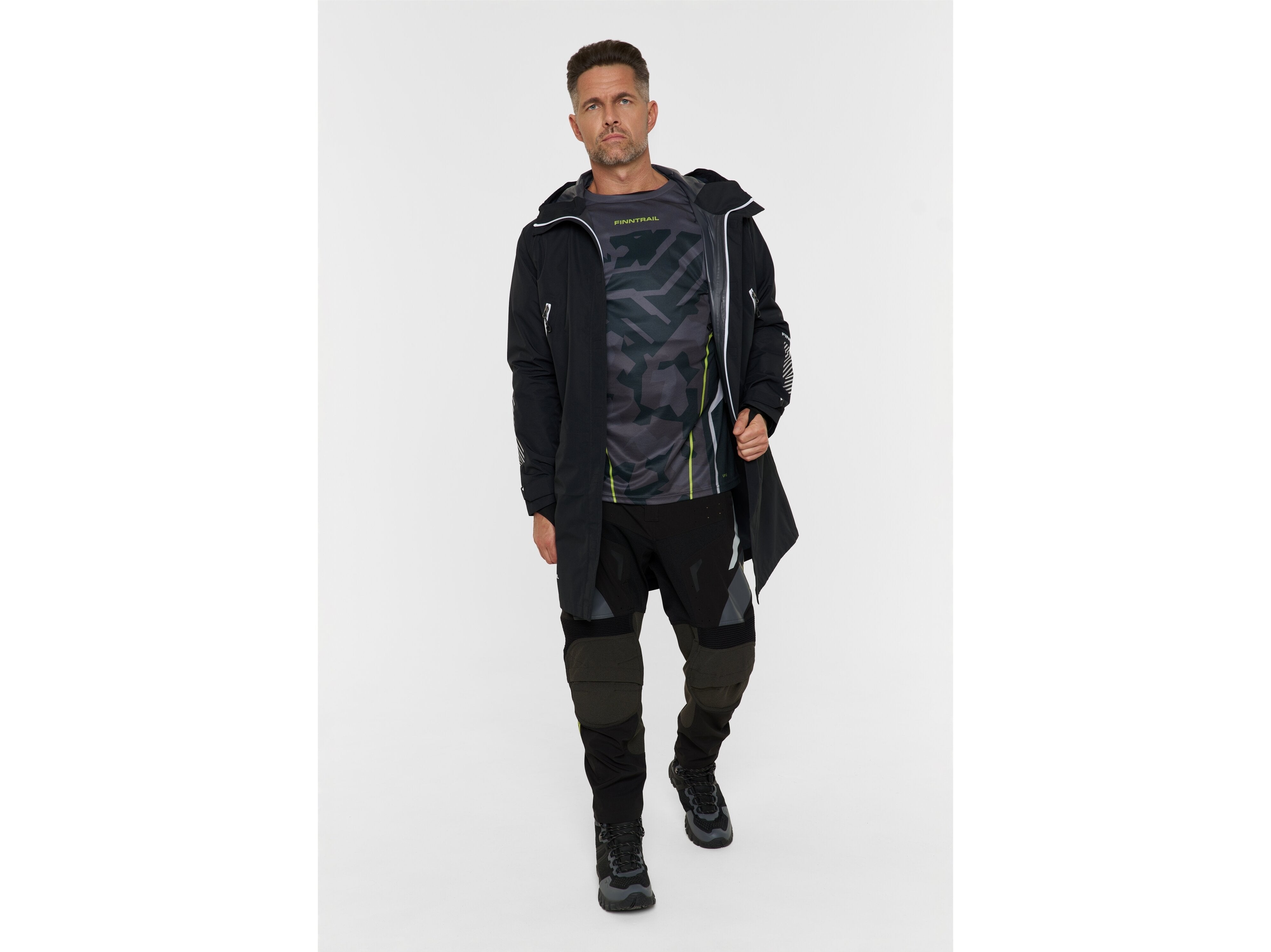 Striukė Finntrail Jacket DryCoat Graphite