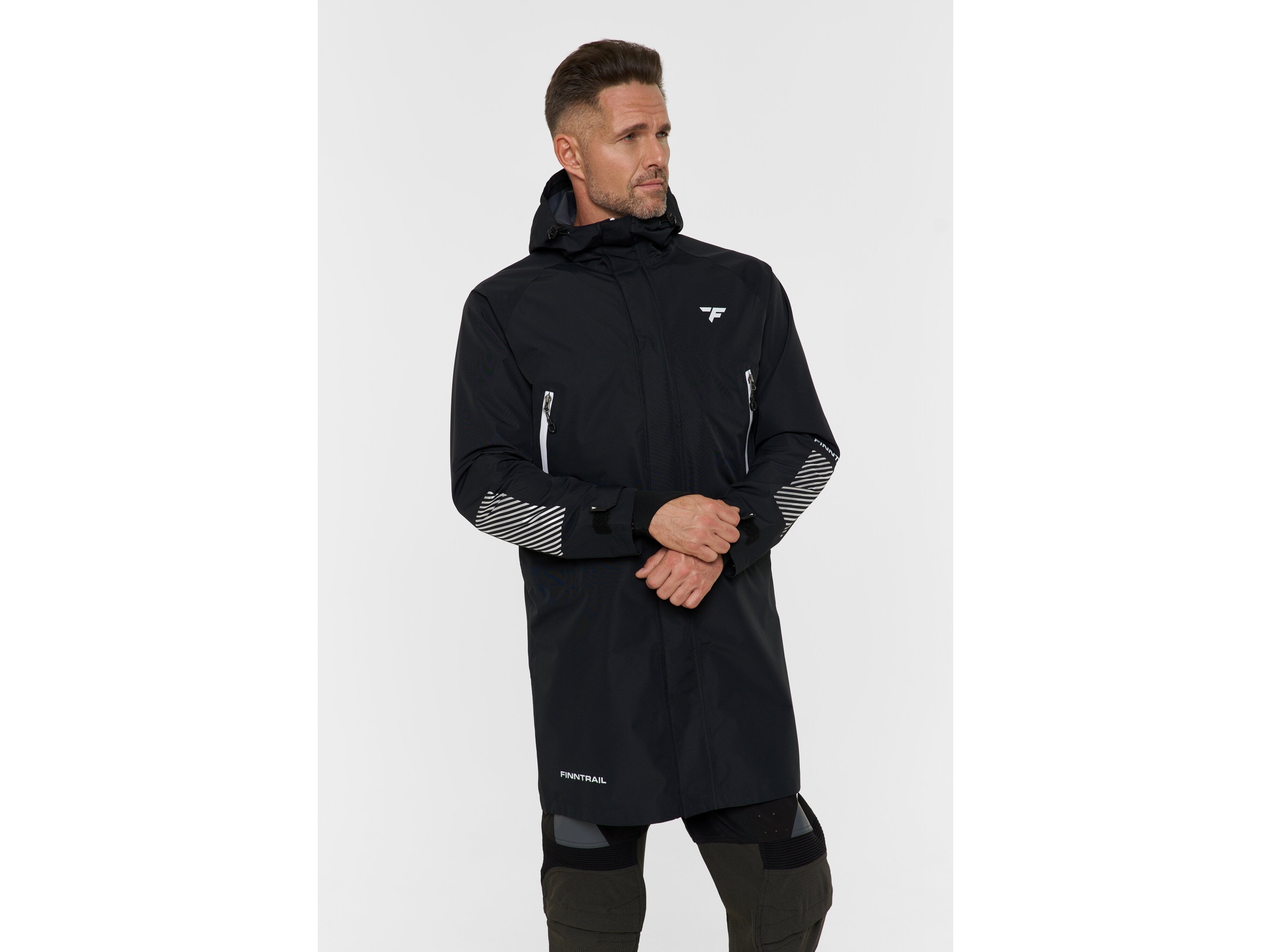 Striukė Finntrail Jacket DryCoat Graphite