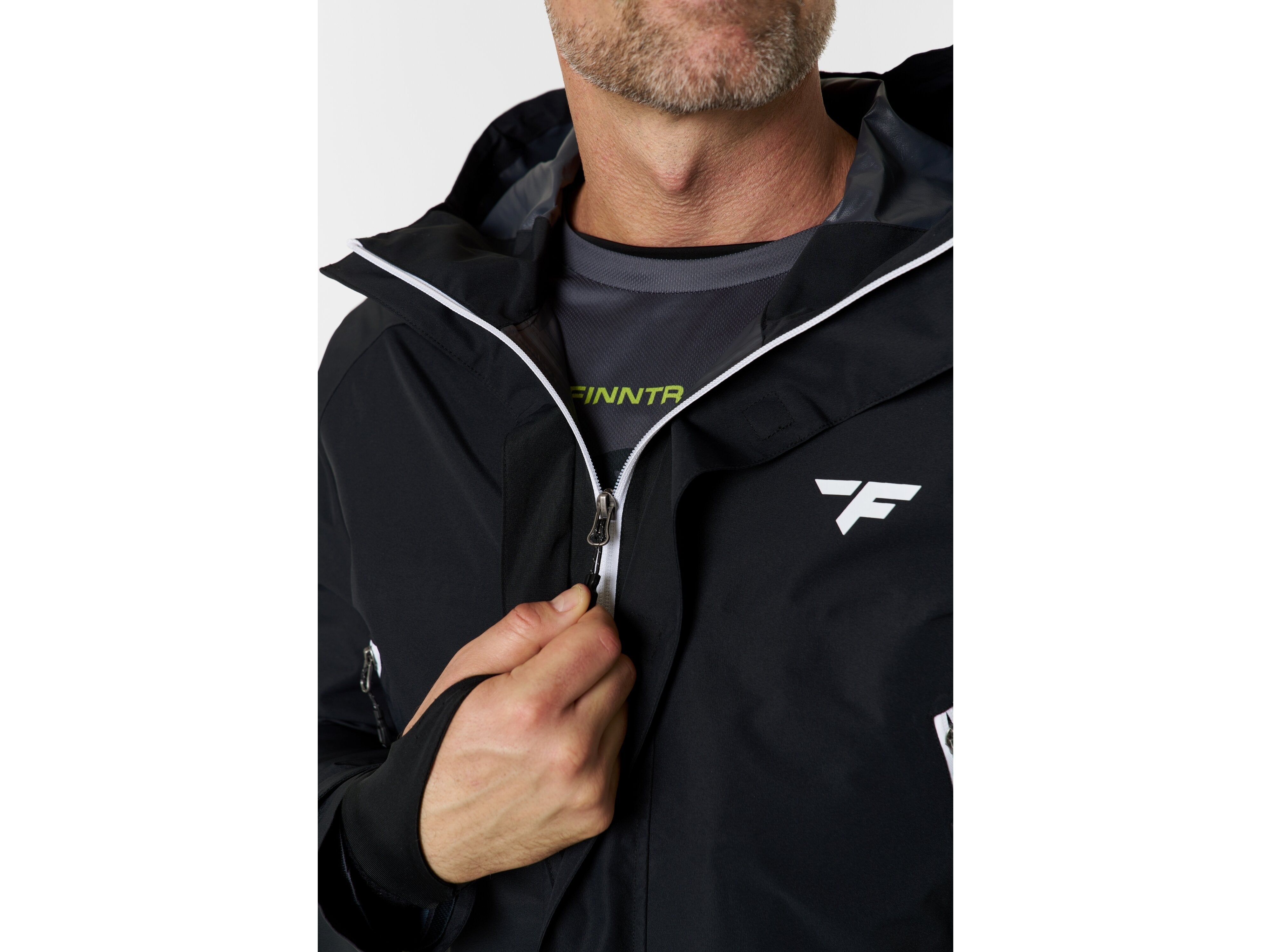 Striukė Finntrail Jacket DryCoat Graphite