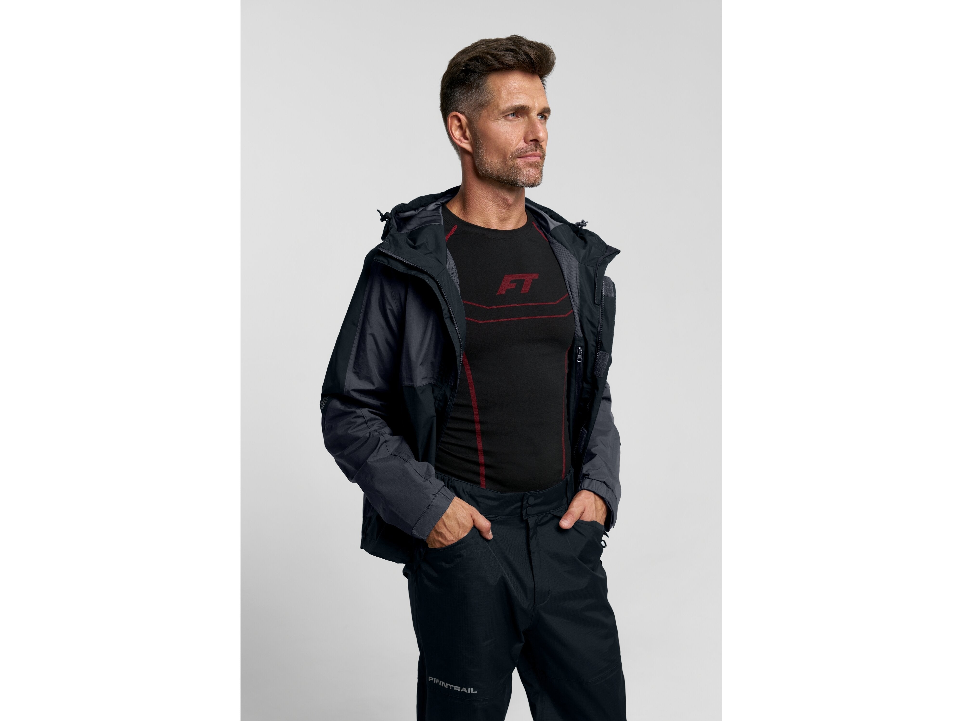 Jacket Finntrail Jacket LightSuit Graphite