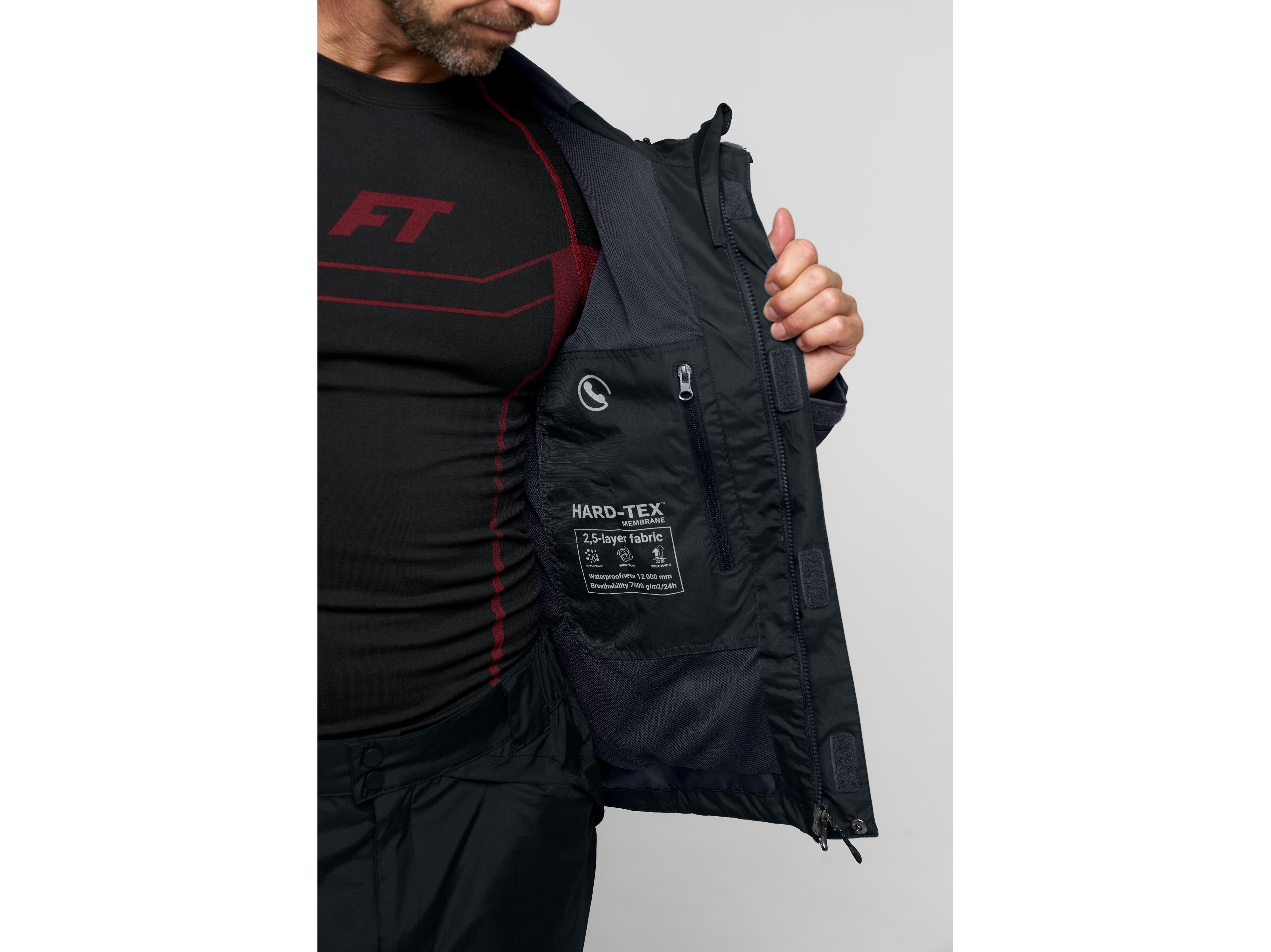 Jacket Finntrail Jacket LightSuit Graphite