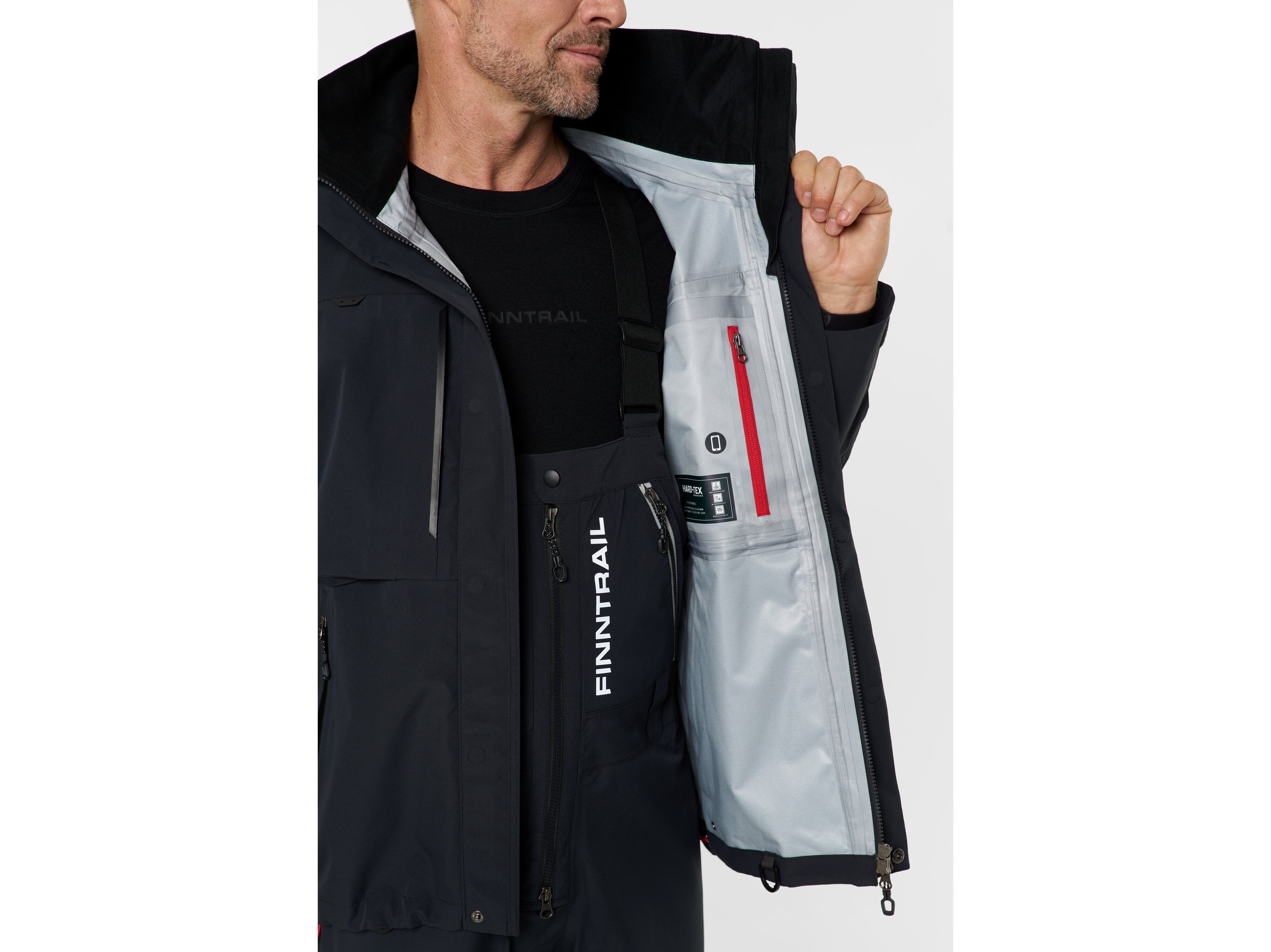 Striukė Finntrail Jacket Tournament Graphite
