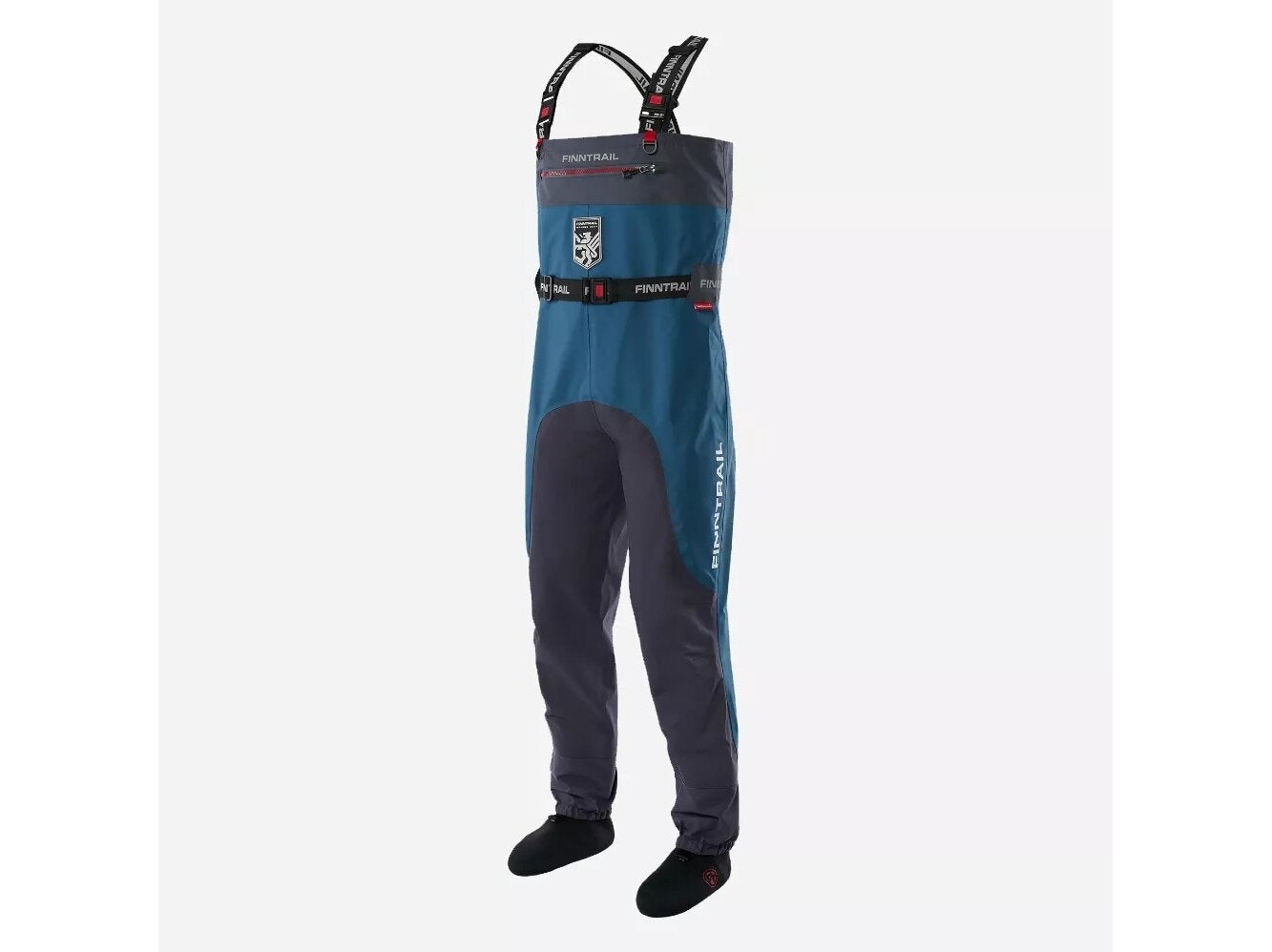 Kombinezoninės bridkelnės Finntrail Waders Aquamaster Blue