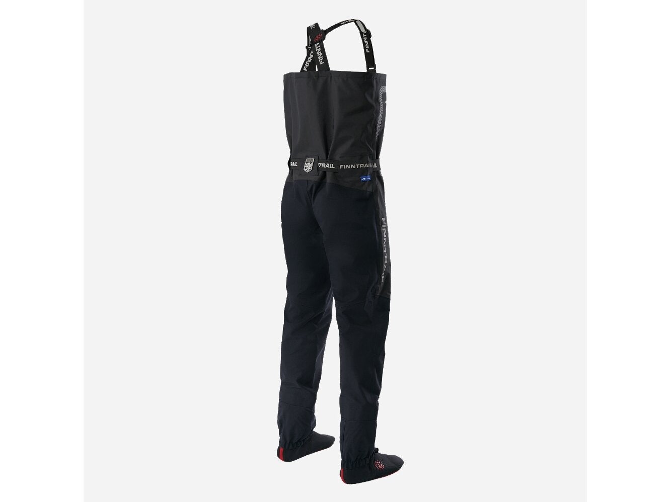 Kombinezoninės bridkelnės Finntrail Waders Speedmaster ZIP Graphite