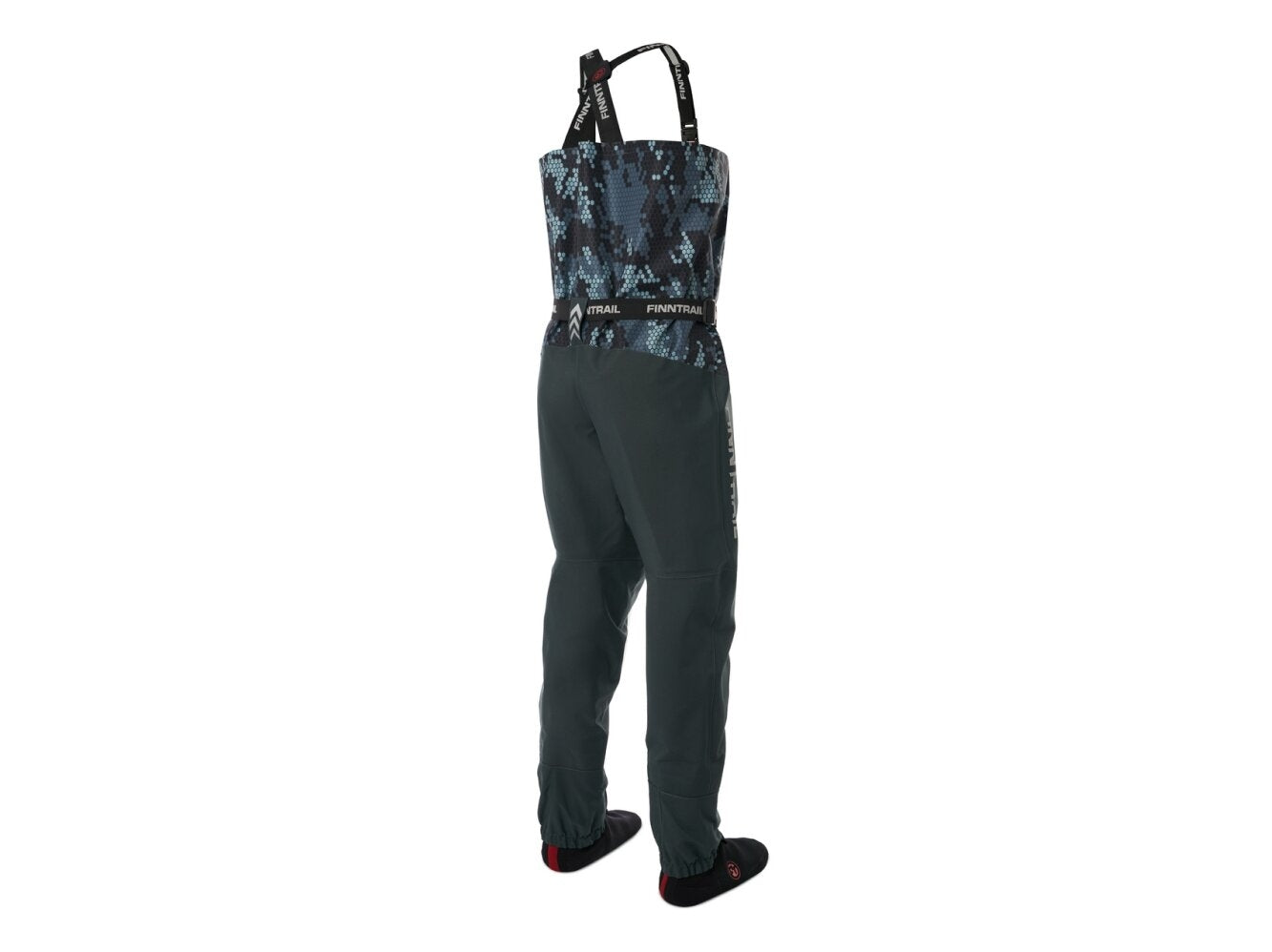 Kombinezoninės bridkelnės Finntrail Waders Enduro CamoGrey