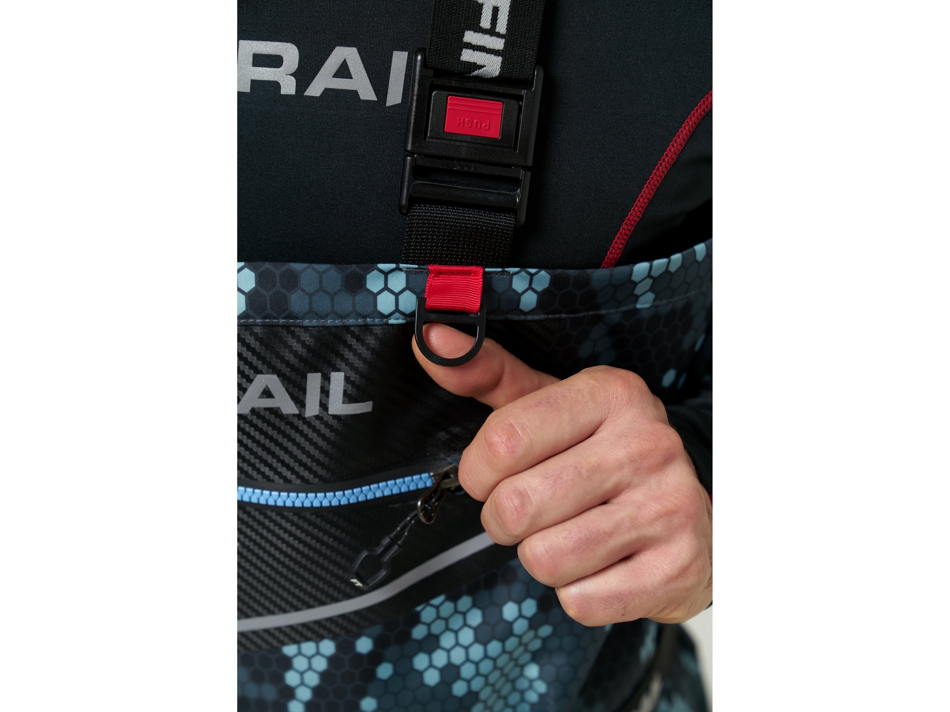 Kombinezoninės bridkelnės Finntrail Waders Enduro CamoGrey