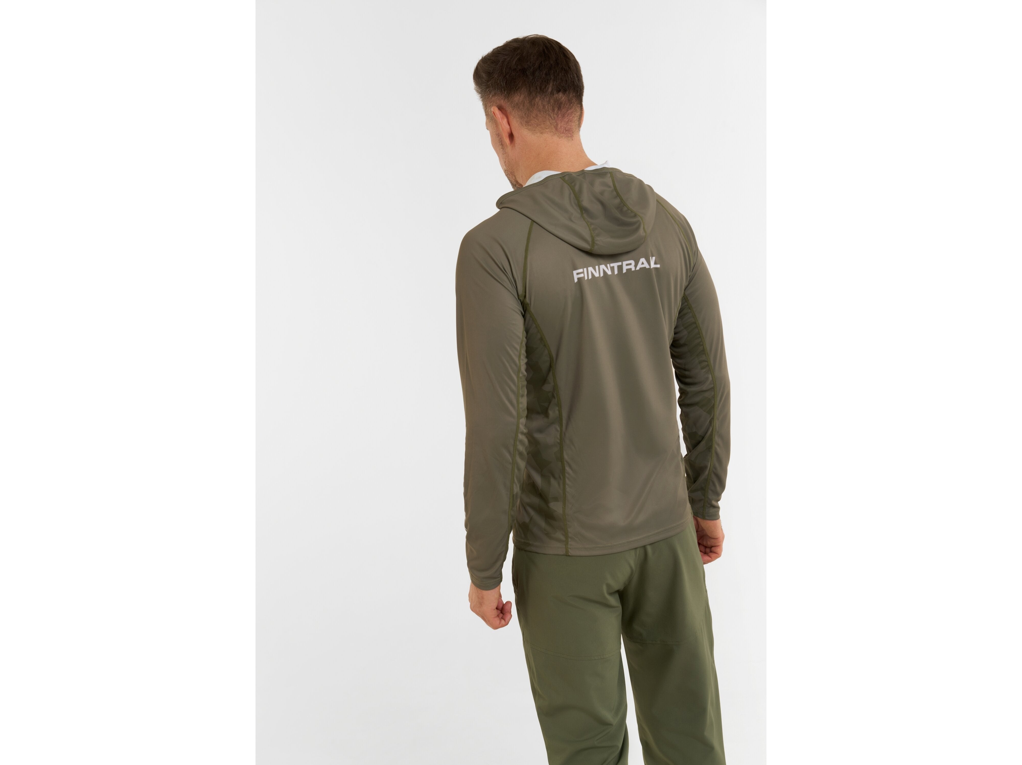Longsleeve Wave Big Fish Khaki