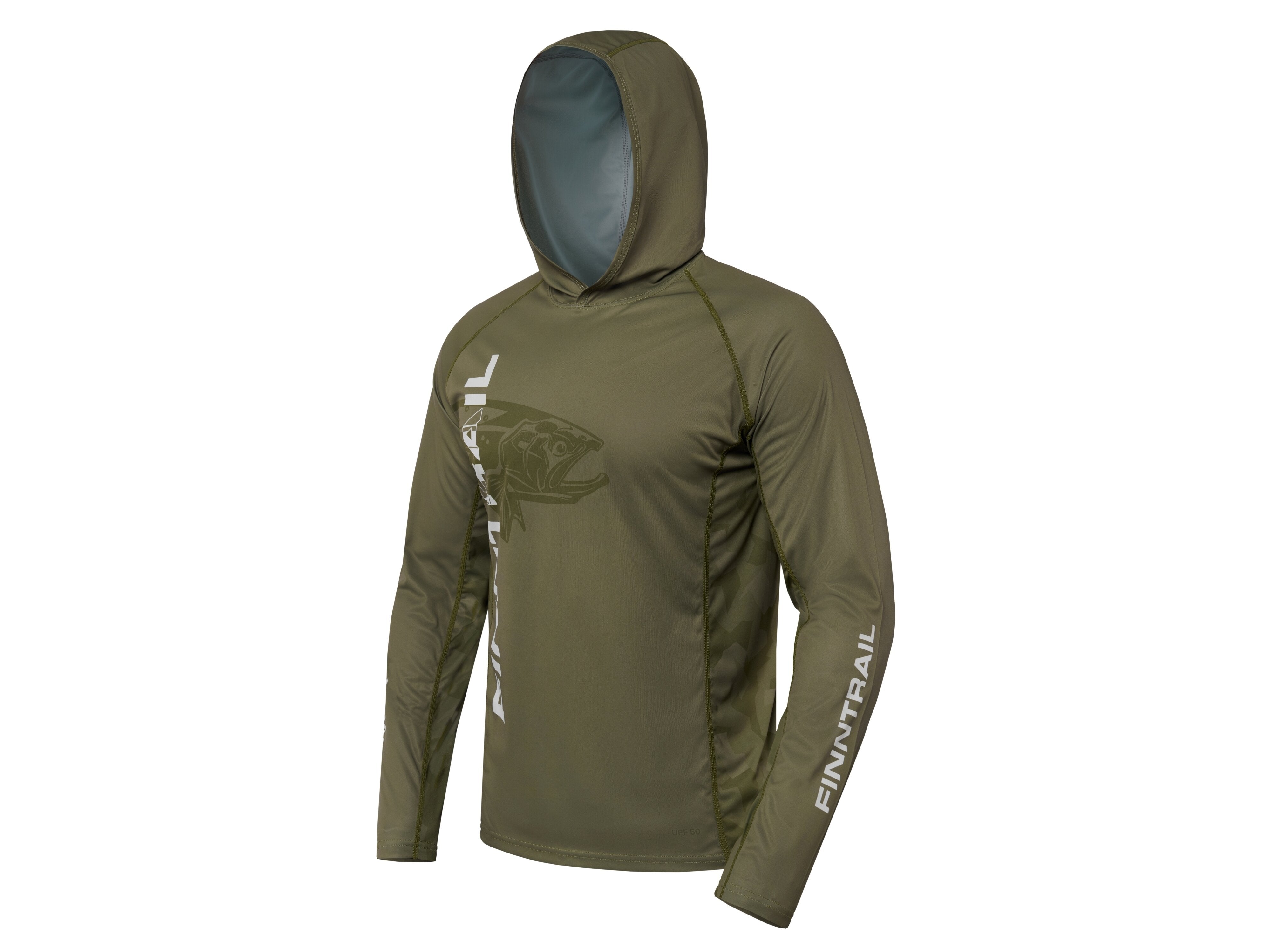 Longsleeve Wave Big Fish Khaki