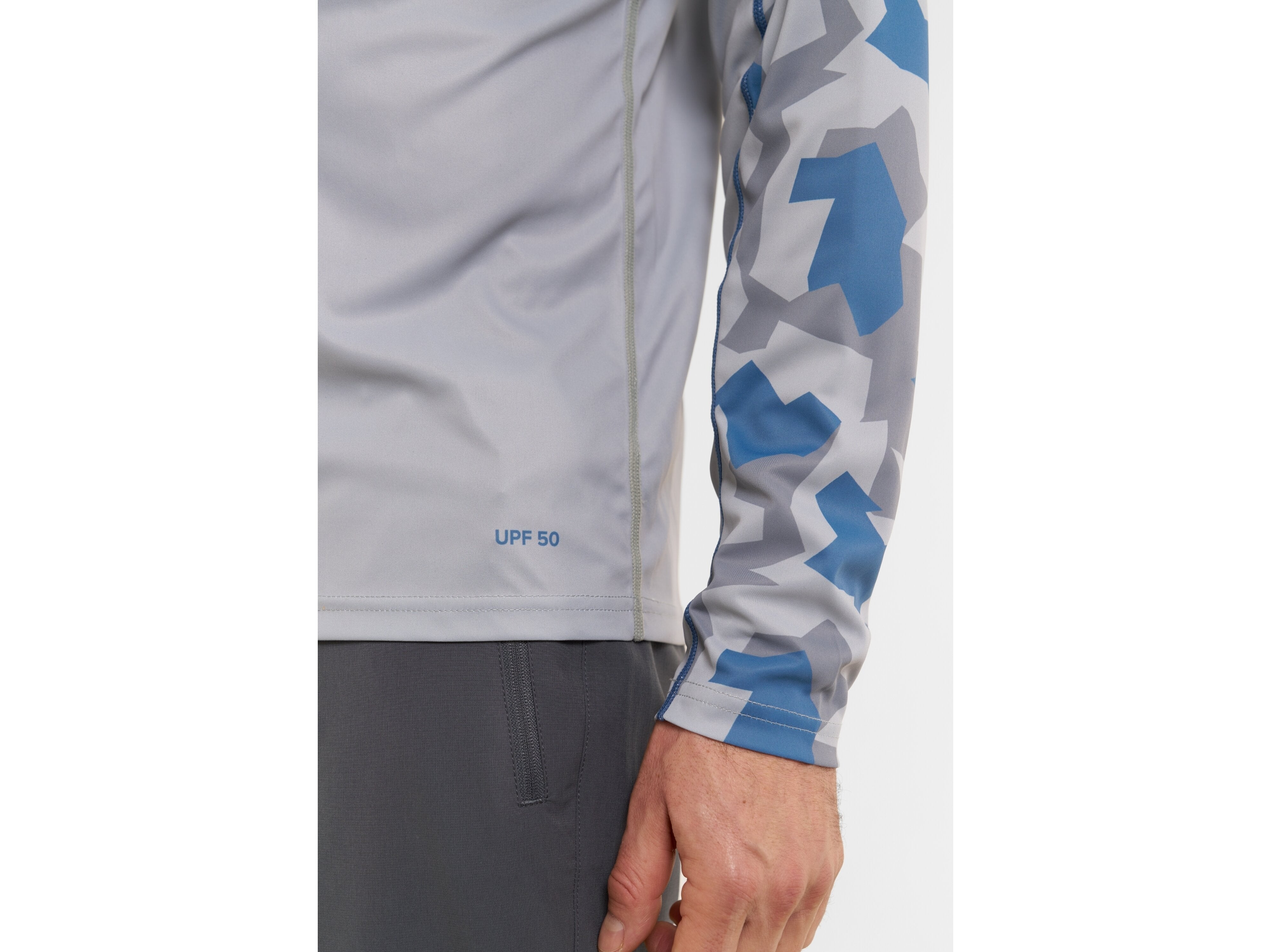 Long Sleeve Wave Grey