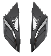 LS2 VIRŠUTINIS ORO VENTILIACIJOS DANGTELIS - MATT BLACK FF900