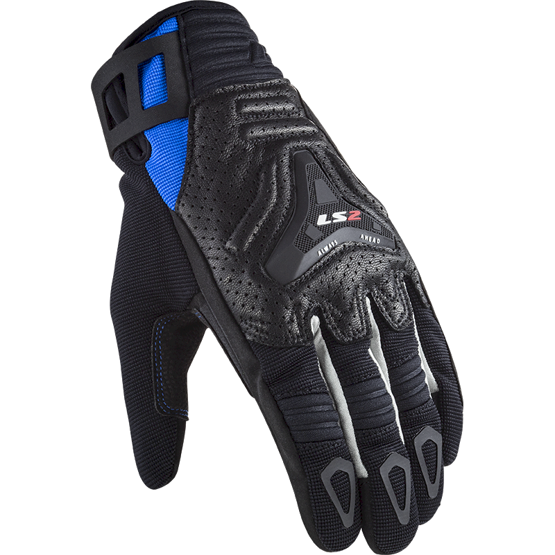 Pirštinės LS2 ALL TERRAIN MAN GLOVES BLACK BLUE