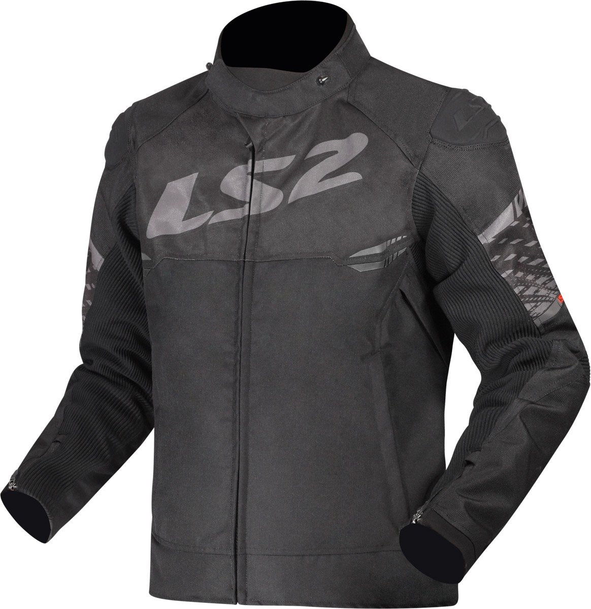 Striukė LS2 APEX MAN JACKET BLACK DARK GREY