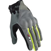Pirštinės LS2 DART 2 MAN GLOVES GREY H-V YELLOW