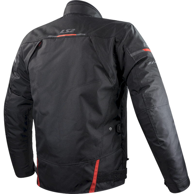 Striukė LS2 ENDURANCE MAN JACKET BLACK RED