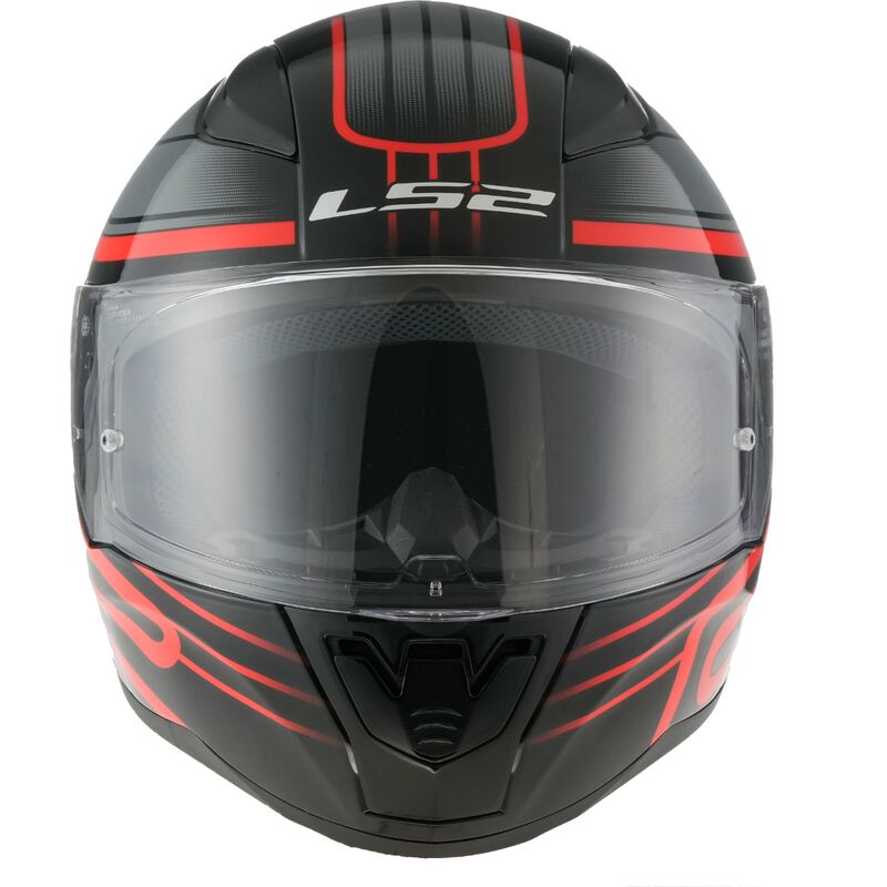 LS2 FF353 RAPID 2 ŠALMAS - CIRCUIT White Red