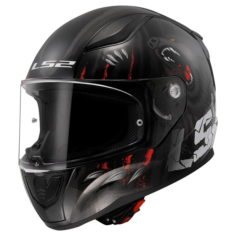 LS2 FF353 RAPID 2 ŠALMAS - CLAW Black