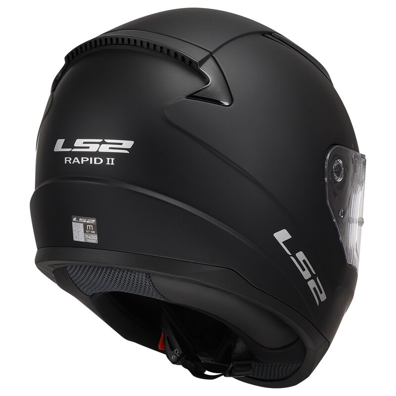 LS2 FF353 RAPID 2 ŠALMAS - SOLID Gloss Black