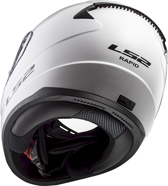 LS2 FF353 RAPID II ŠALMAS - SOLID WHITE