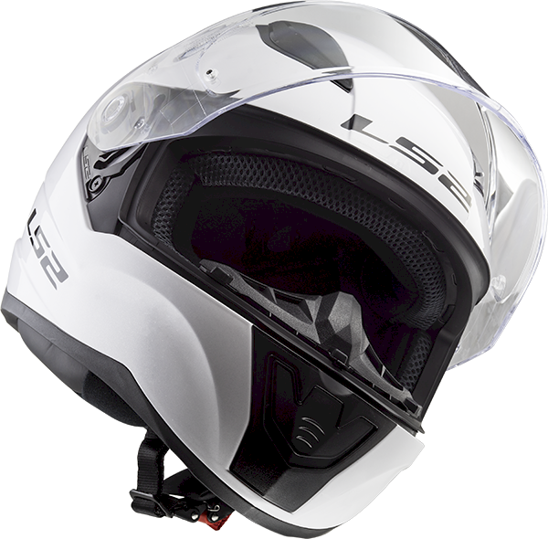 LS2 FF353 RAPID II ŠALMAS - SOLID WHITE