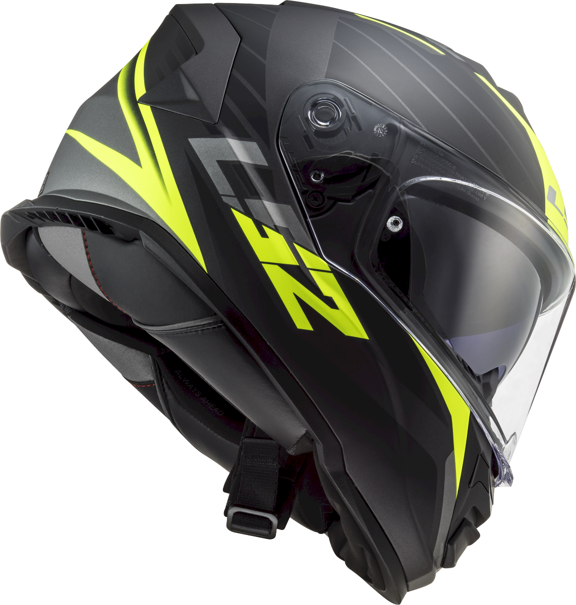 LS2 FF800 STORM II NERVE M.BLACK H-V YELLOW-06
