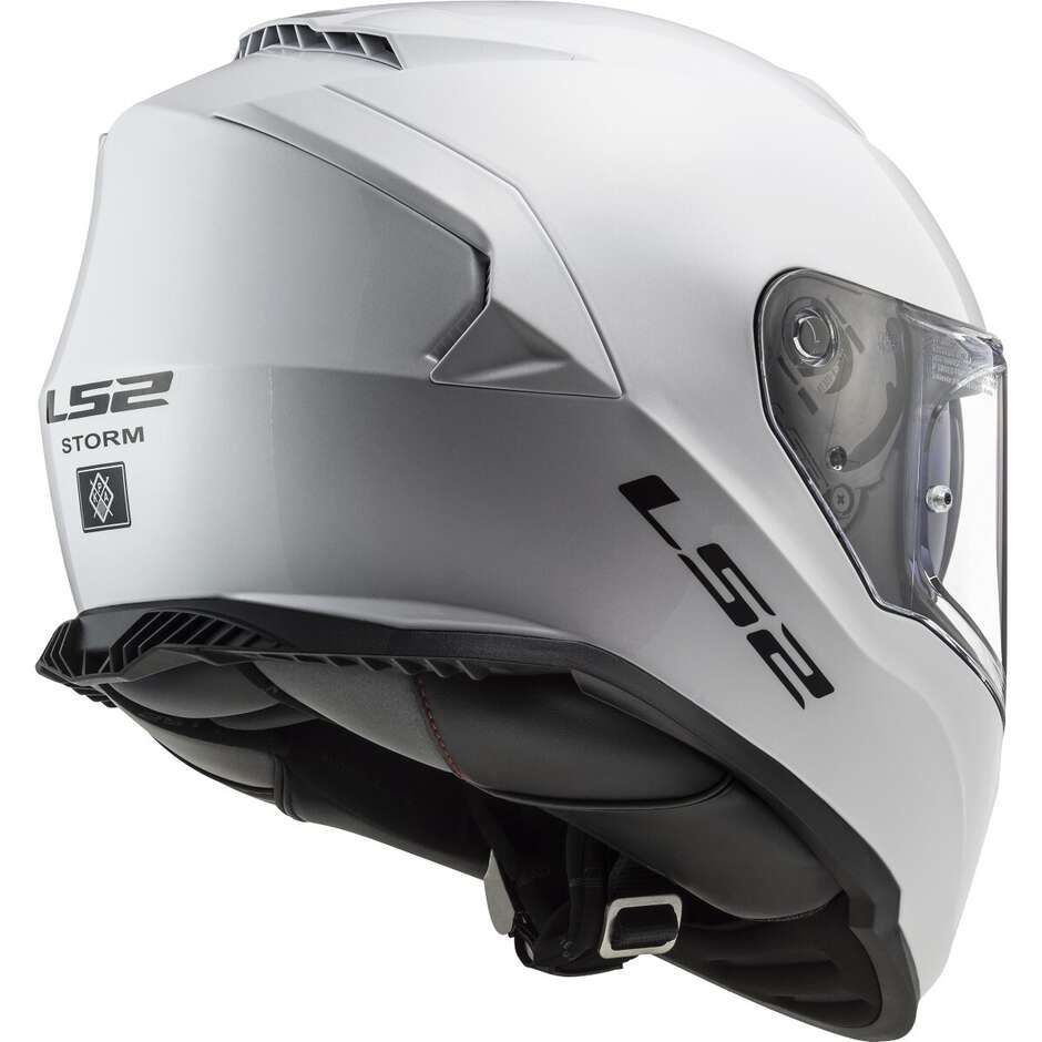 LS2 FF800 STORM II ŠALMAS - SOLID Matt Titanium