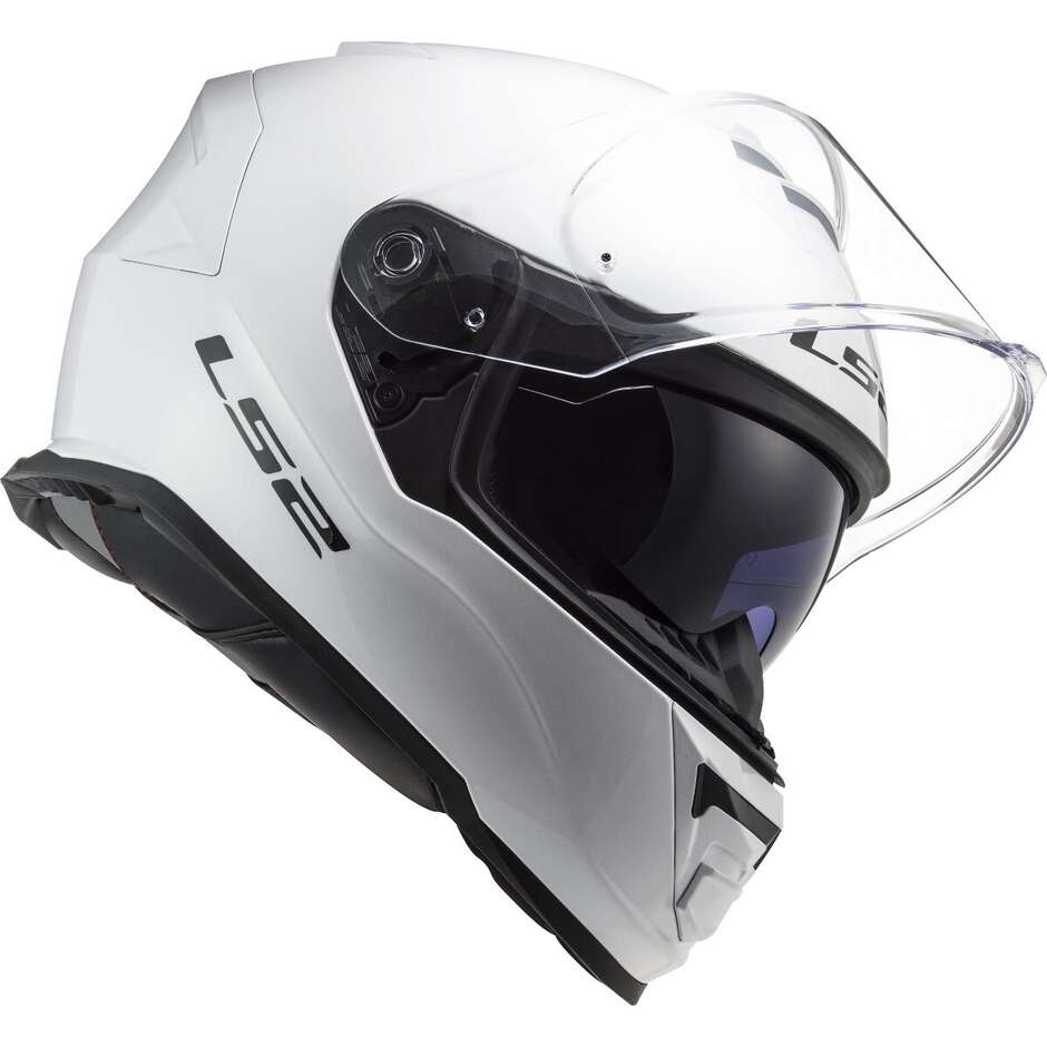 LS2 FF800 STORM II ŠALMAS - SOLID Matt Titanium