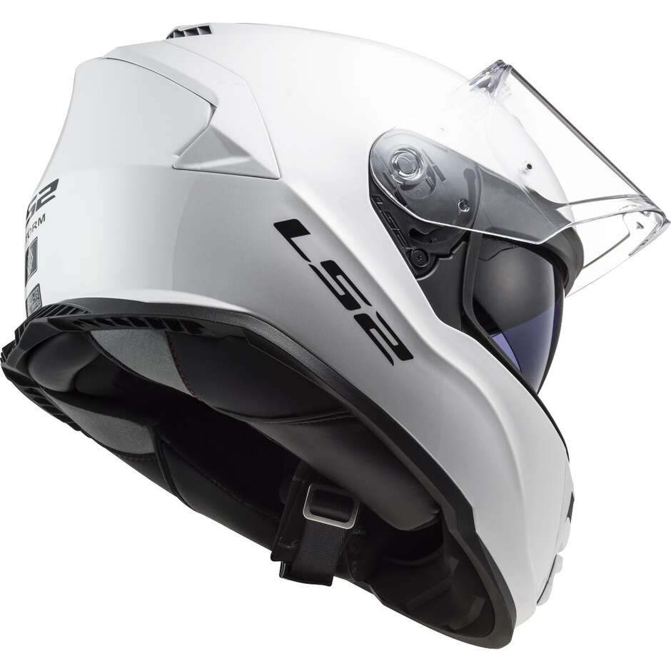 LS2 FF800 STORM II ŠALMAS - SOLID Matt Titanium
