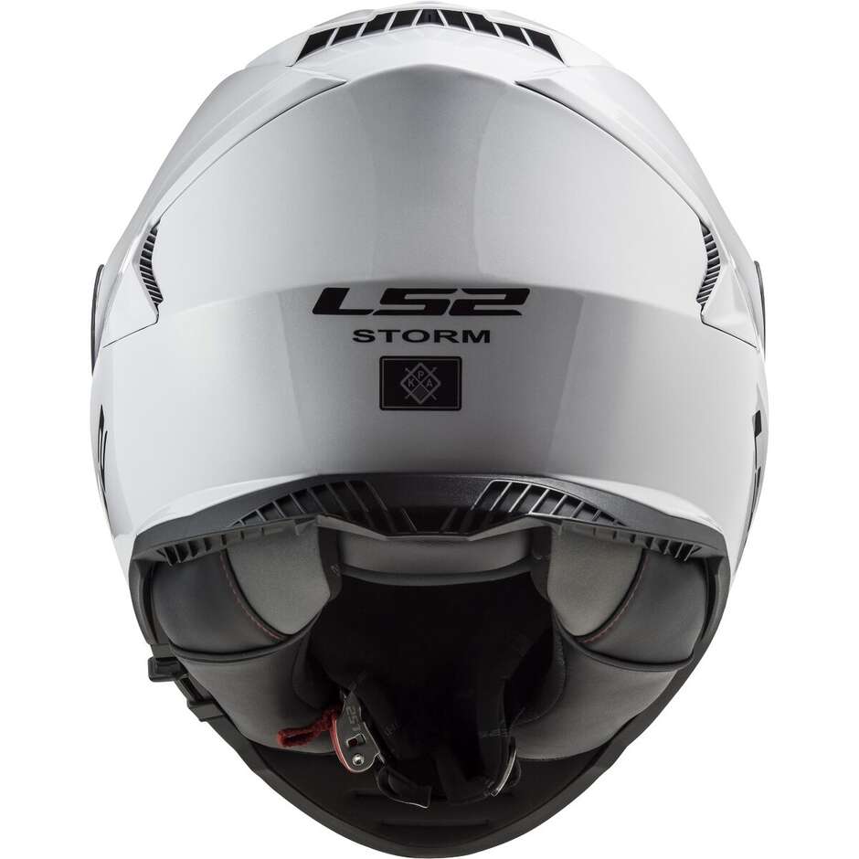 LS2 FF800 STORM II ŠALMAS - SOLID Matt Titanium