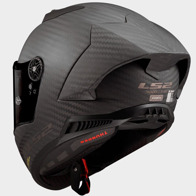 LS2 FF805 THUNDER C GP AERO ŠALMAS - Matt Black