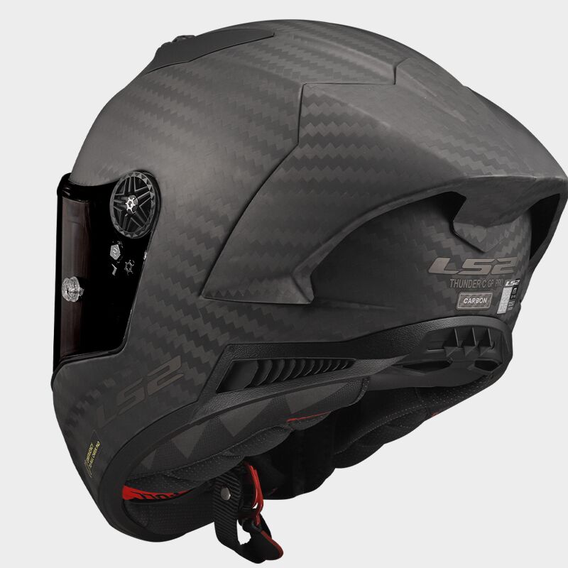LS2 FF805 THUNDER GP PRO ŠALMAS - FIM Matt Black