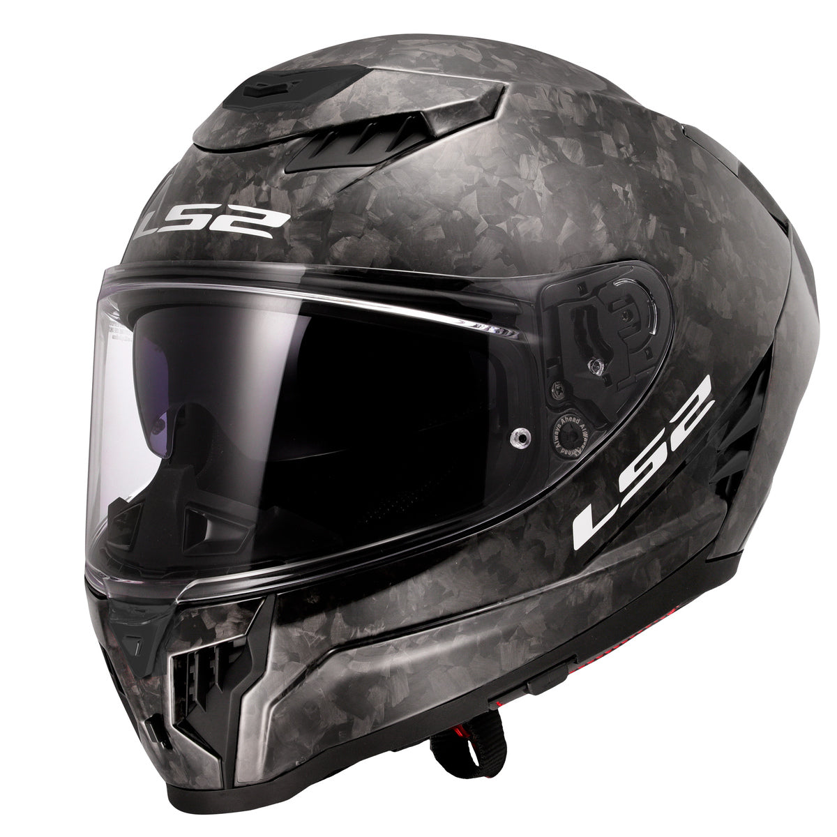 LS2 FF807 DRAGON ŠALMAS - FORGED CARBON