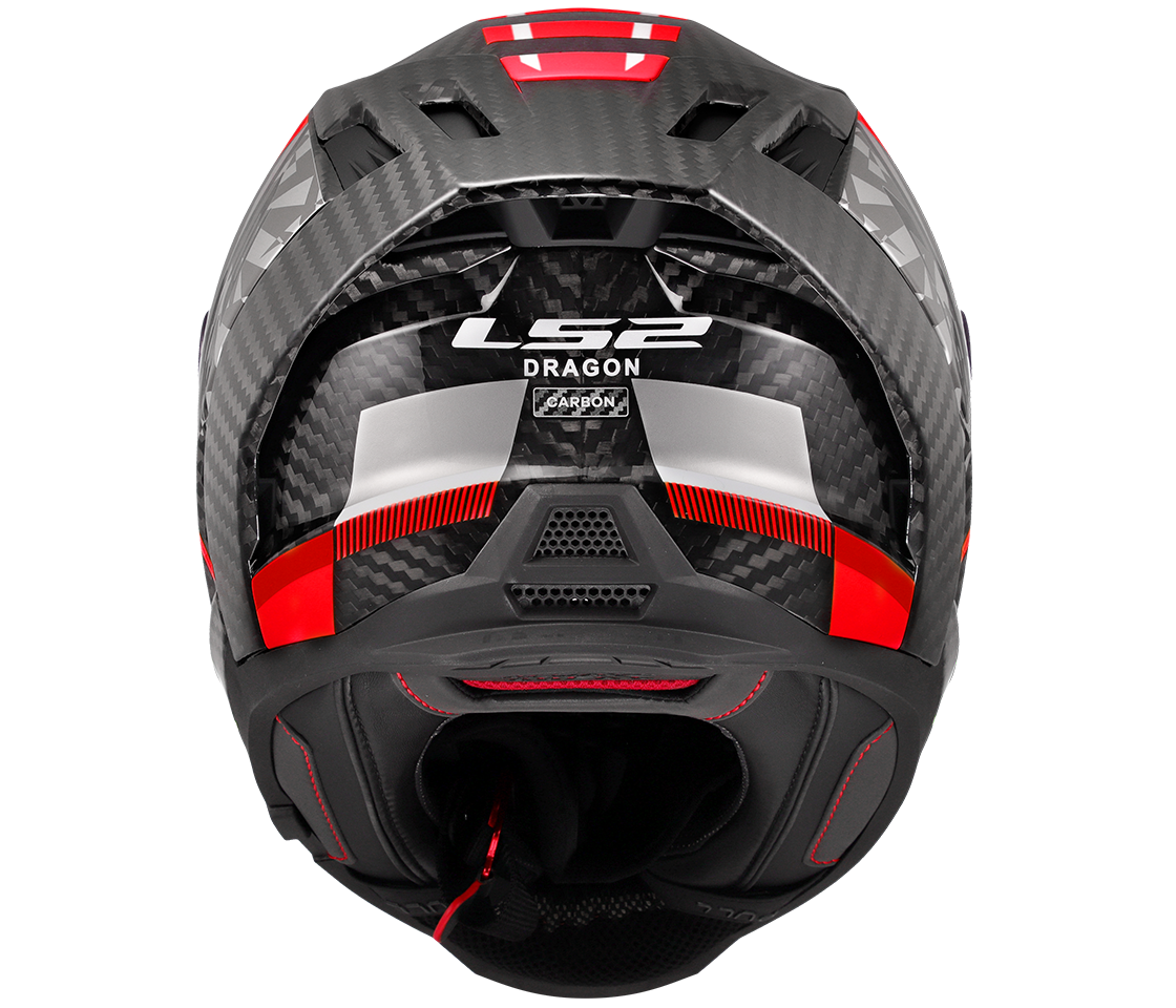 LS2 FF807 DRAGON TRAX RED