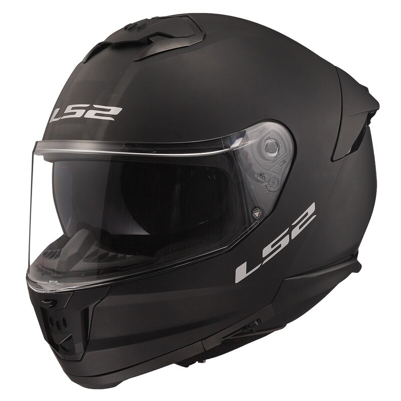 LS2 FF808 STREAM 2 ŠALMAS - Solid Gloss Black